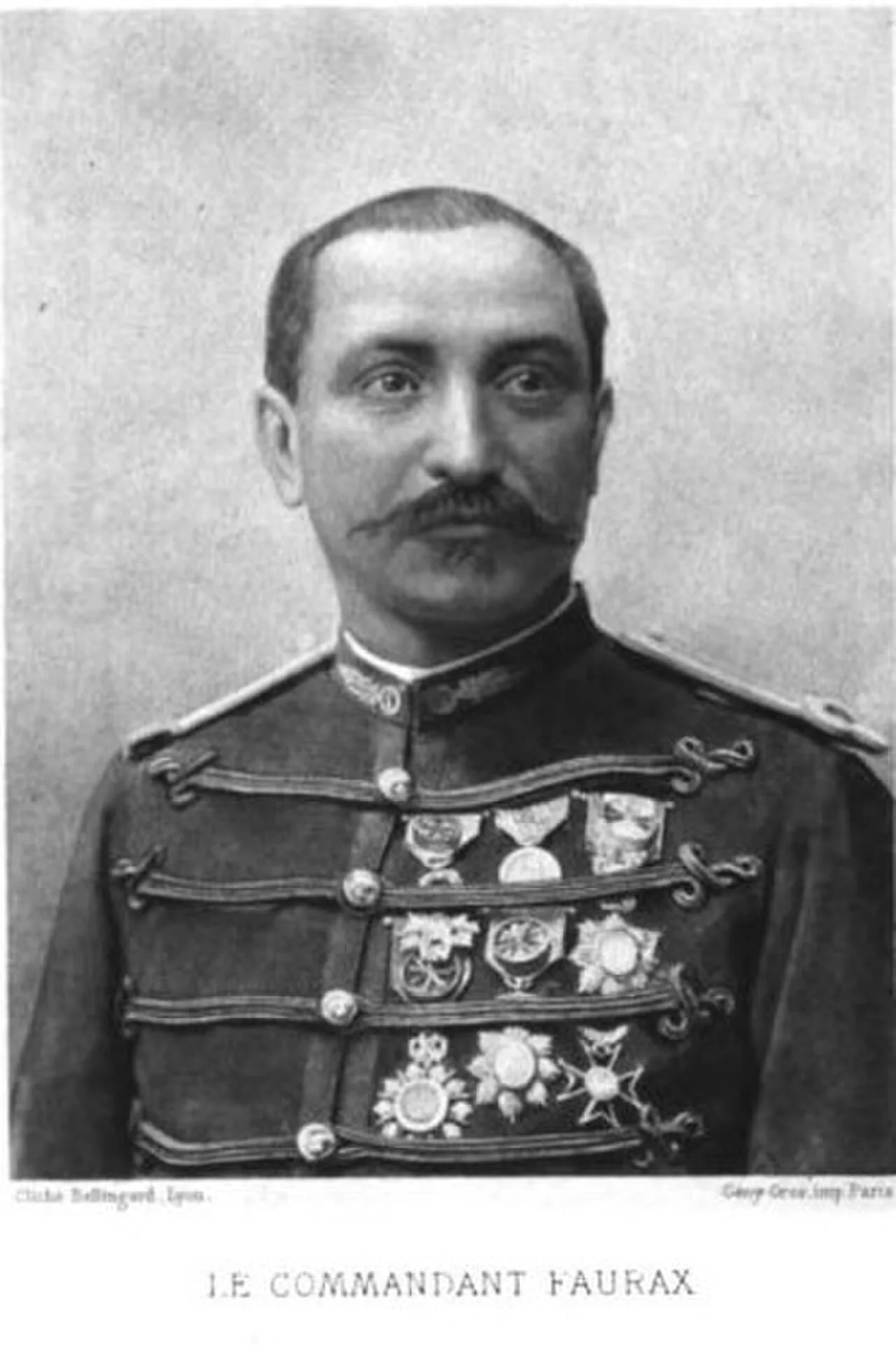 Porträt von Marius-Paul Faurax (1849–1892) – Gedenkseite
