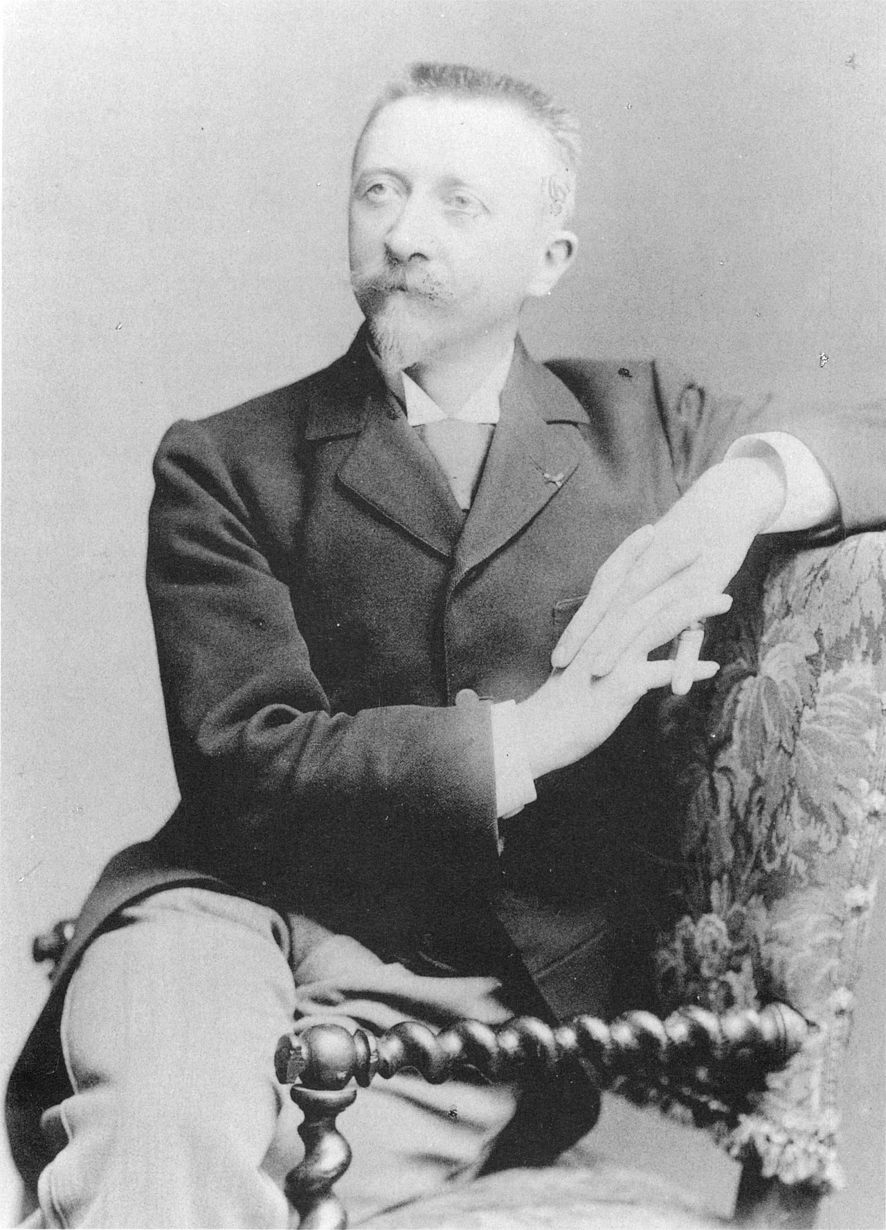 Porträt von Edouard Jean Niermans (1859–1928) – Gedenkseite