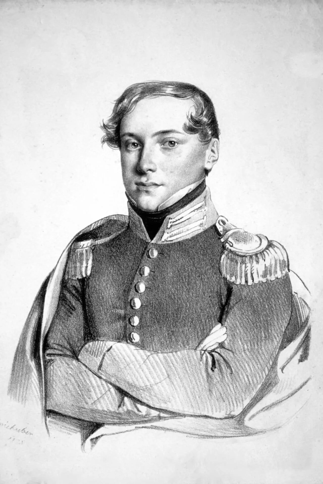 Porträt von Franz von Spiegelfeld (1802–1885) – Gedenkseite