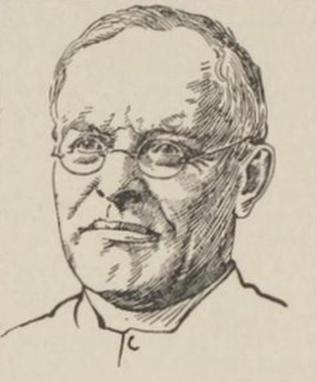 Porträt von Eduard Luytgaerens (1863–1946) – Gedenkseite