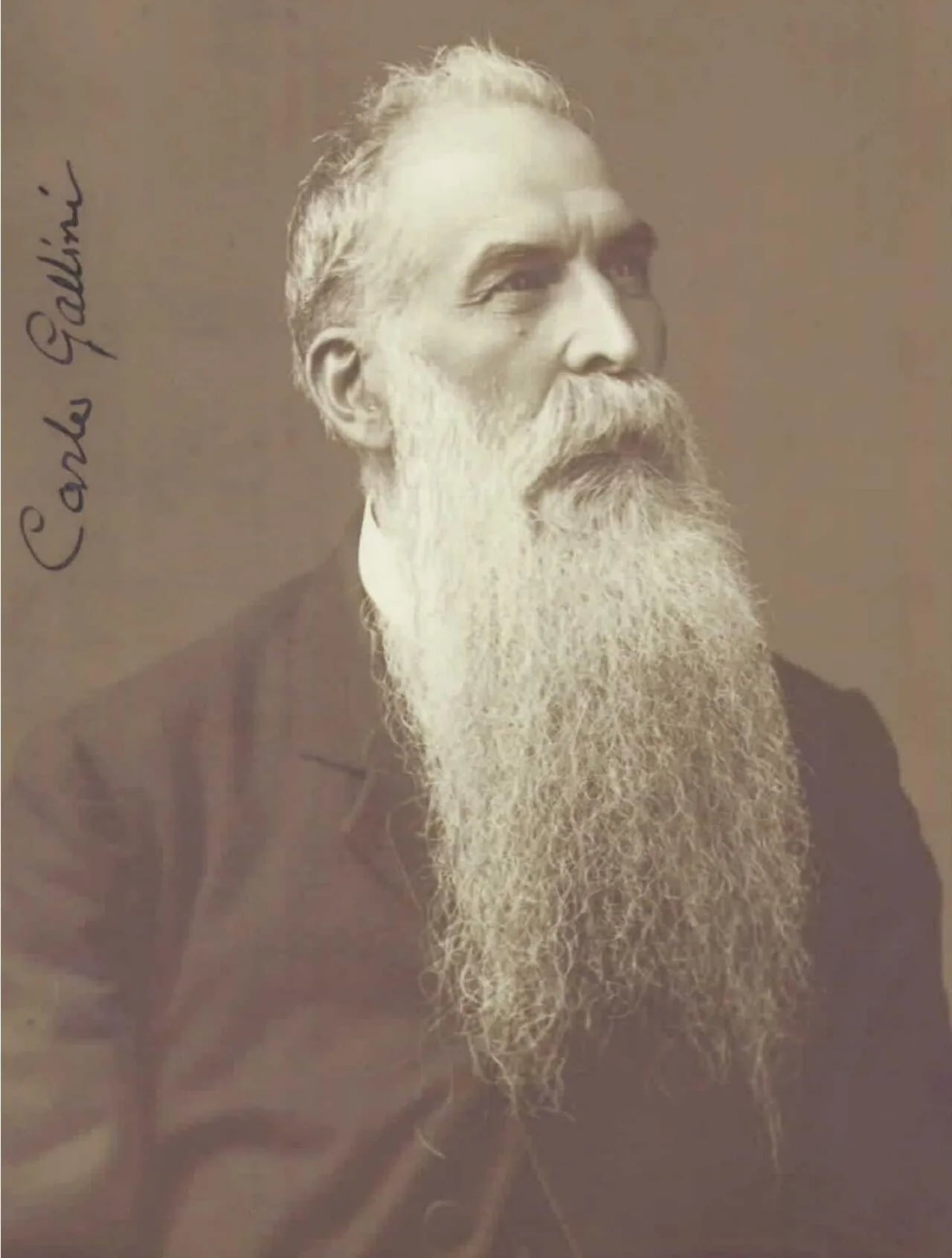 Portrait of Carlo Gallini (1848–1927) – memorial page