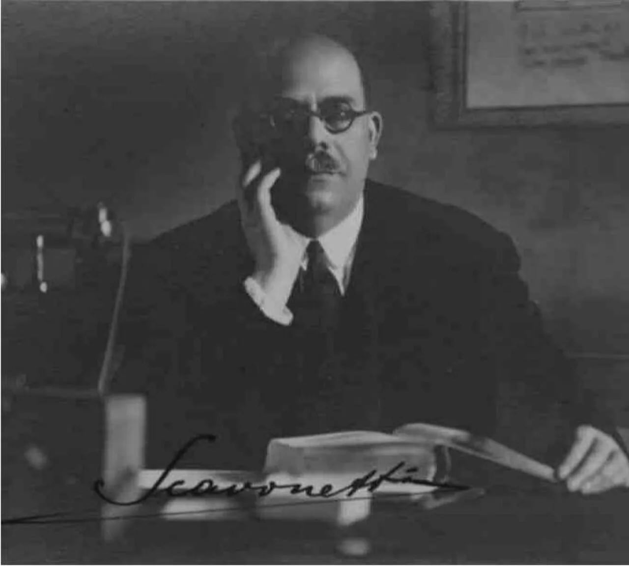 Portrait of Gaetano Scavonetti (1876–1957) – memorial page