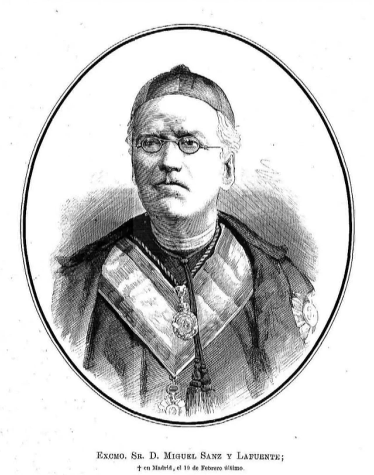 Portrait of Miguel Sanz y Lafuente (1804–1880) – memorial page