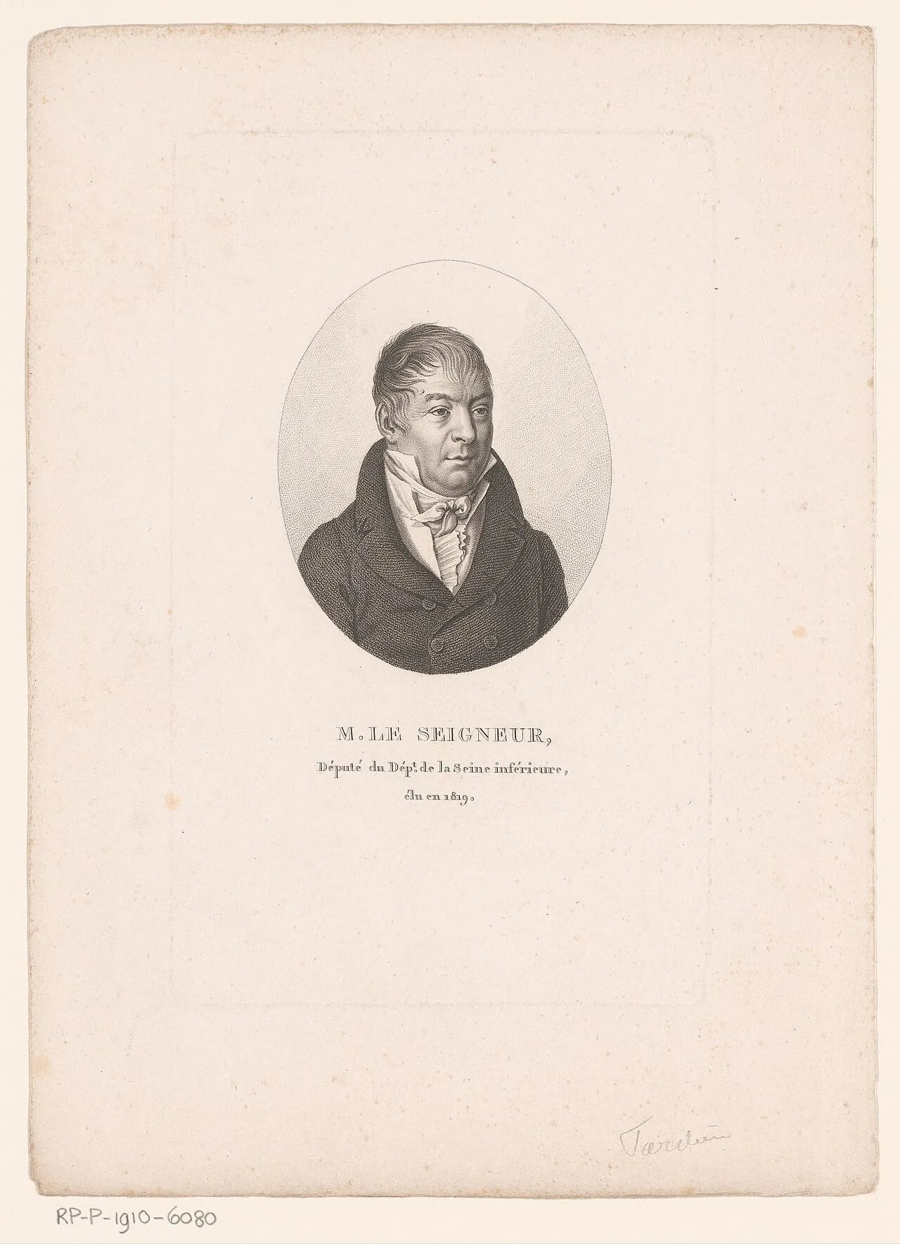 Portrait of Abraham Leseigneur (1759–1835) – memorial page