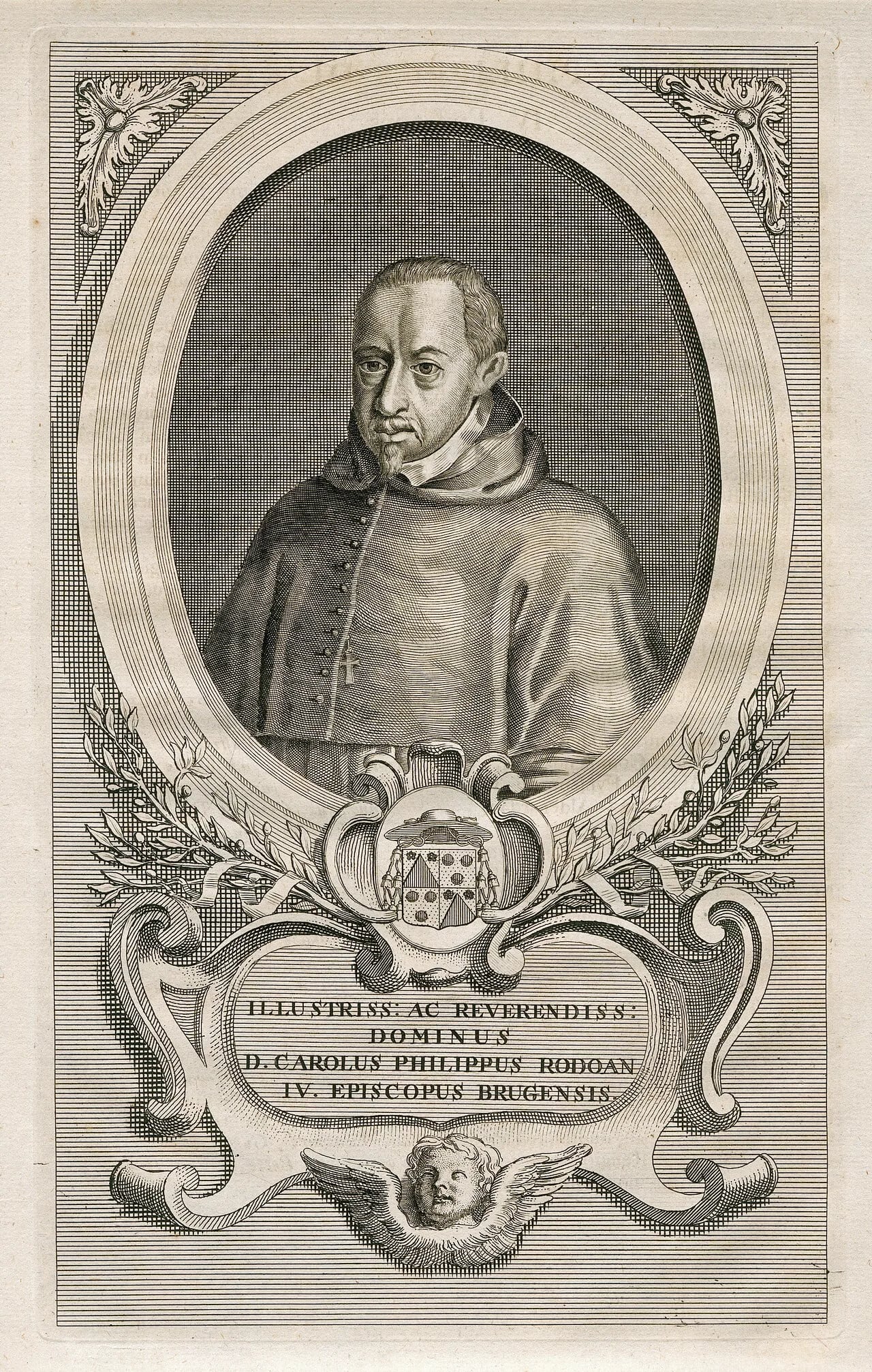 Porträt von Charles Philippe de Rodoan (1552–1616) – Gedenkseite