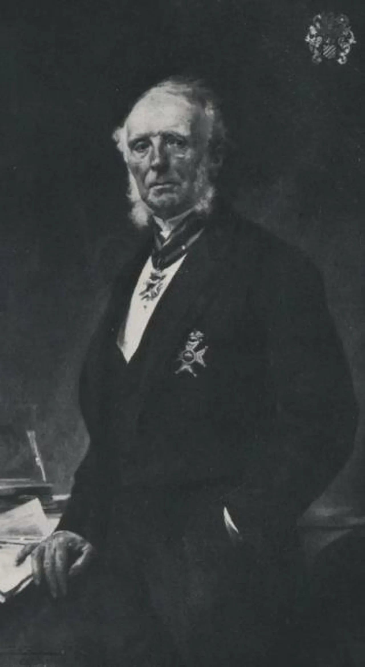 Porträt von Jan Arend Godert de Vos van Steenwijk (1818–1905) – Gedenkseite