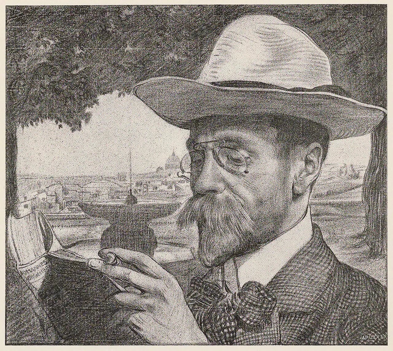 Portrait of Jan Stuyt (1868–1934) – memorial page