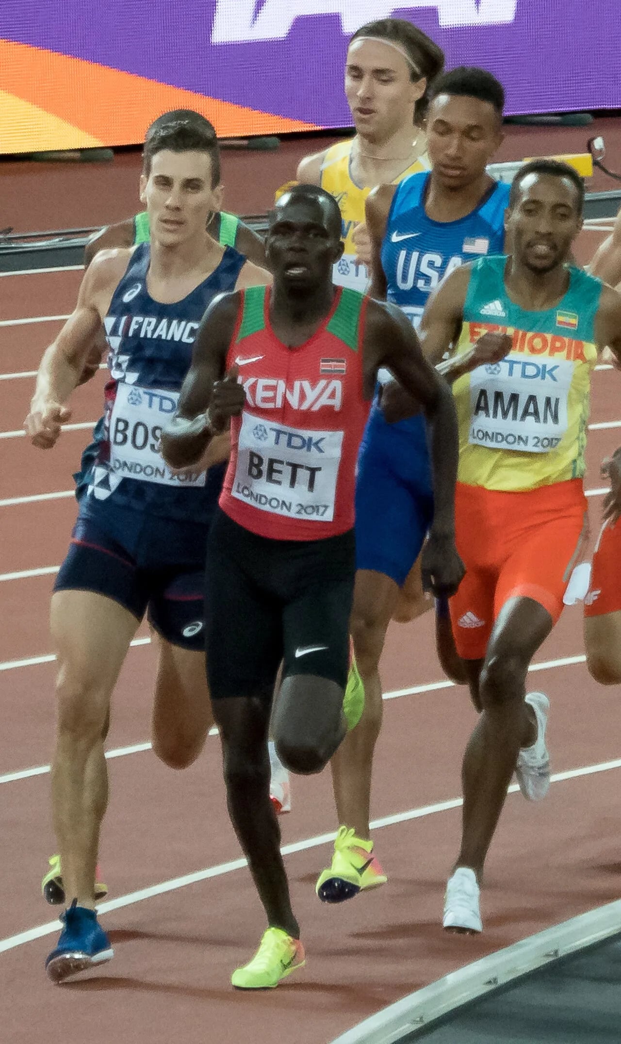 Porträt von Kipyegon Bett (1998–2024) – Gedenkseite