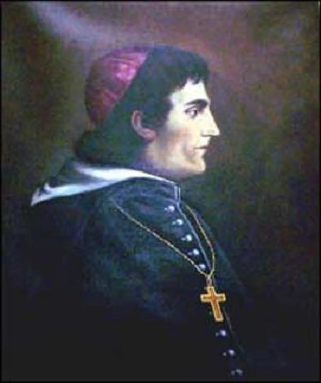Porträt von Edward Dominic Fenwick (1768–1832) – Gedenkseite