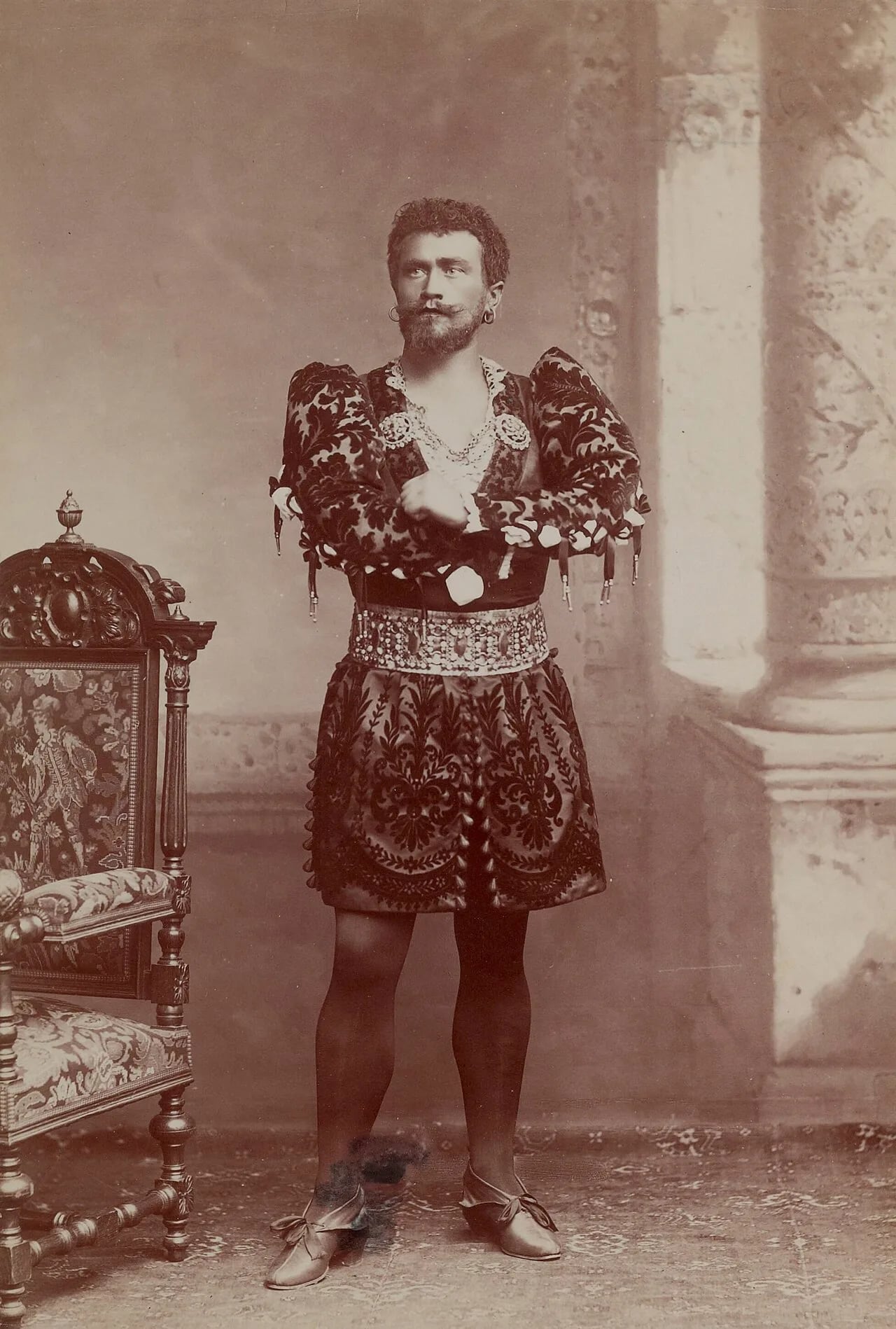 Porträt von Albert Saléza (1867–1916) – Gedenkseite