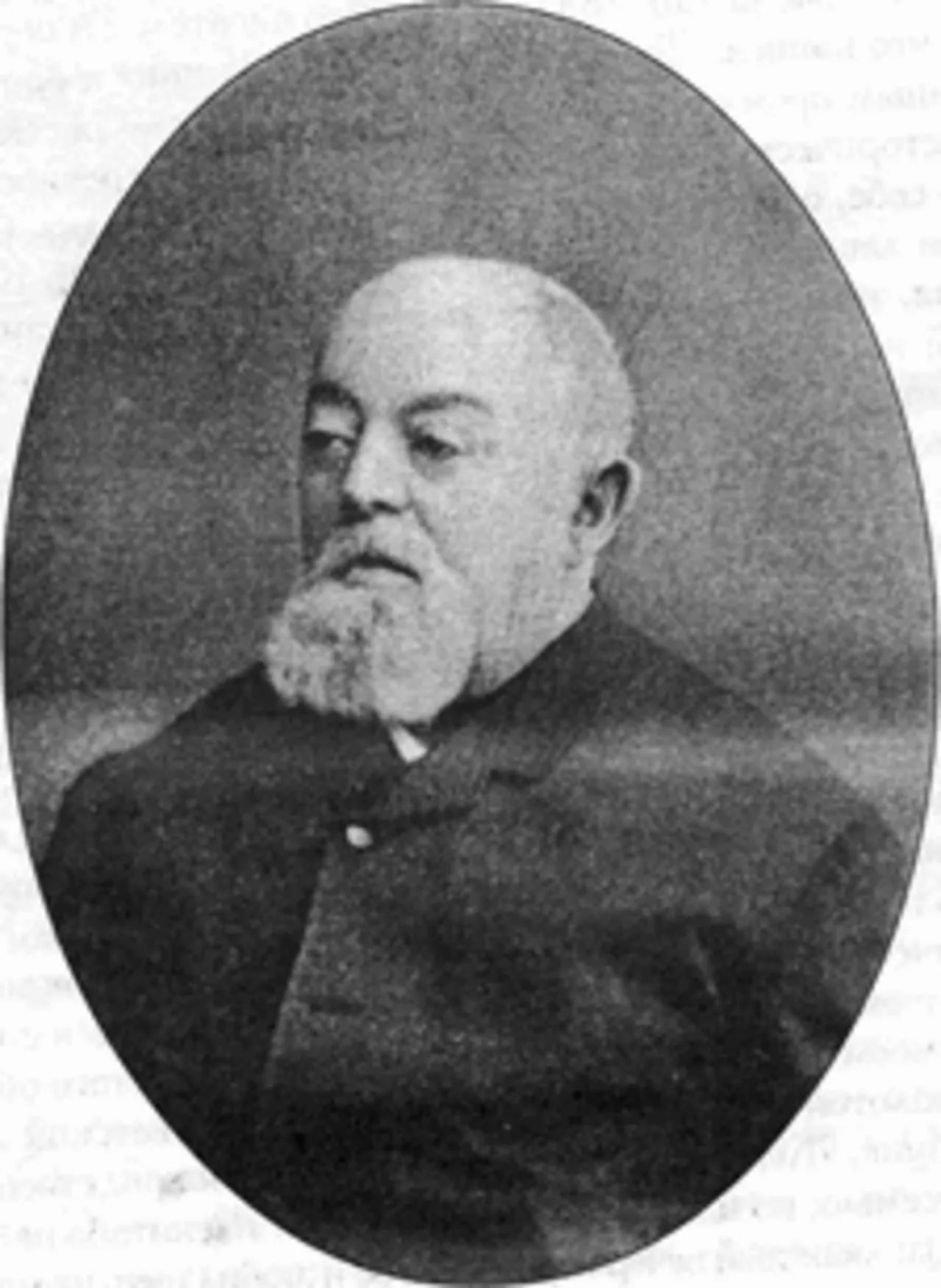 Porträt von Michail Wladimirowitsch Tolstoi (1812–1896) – Gedenkseite