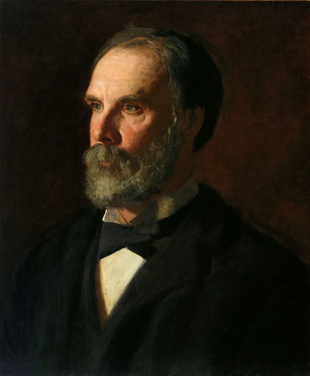 Portrait of William Woolsey Johnson (1841–1927) – memorial page