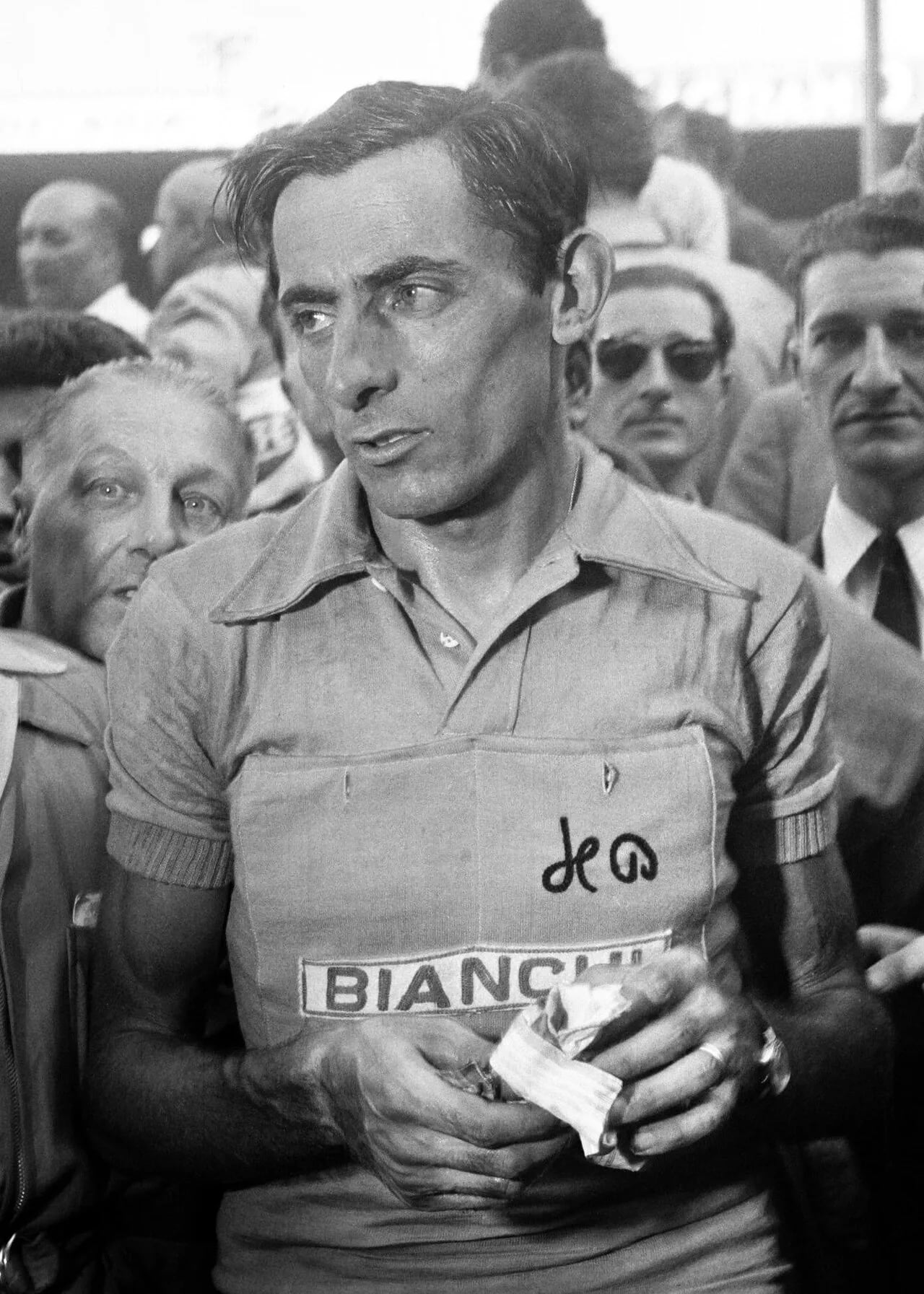 Porträt von Fausto Coppi (1919–1960) – Gedenkseite