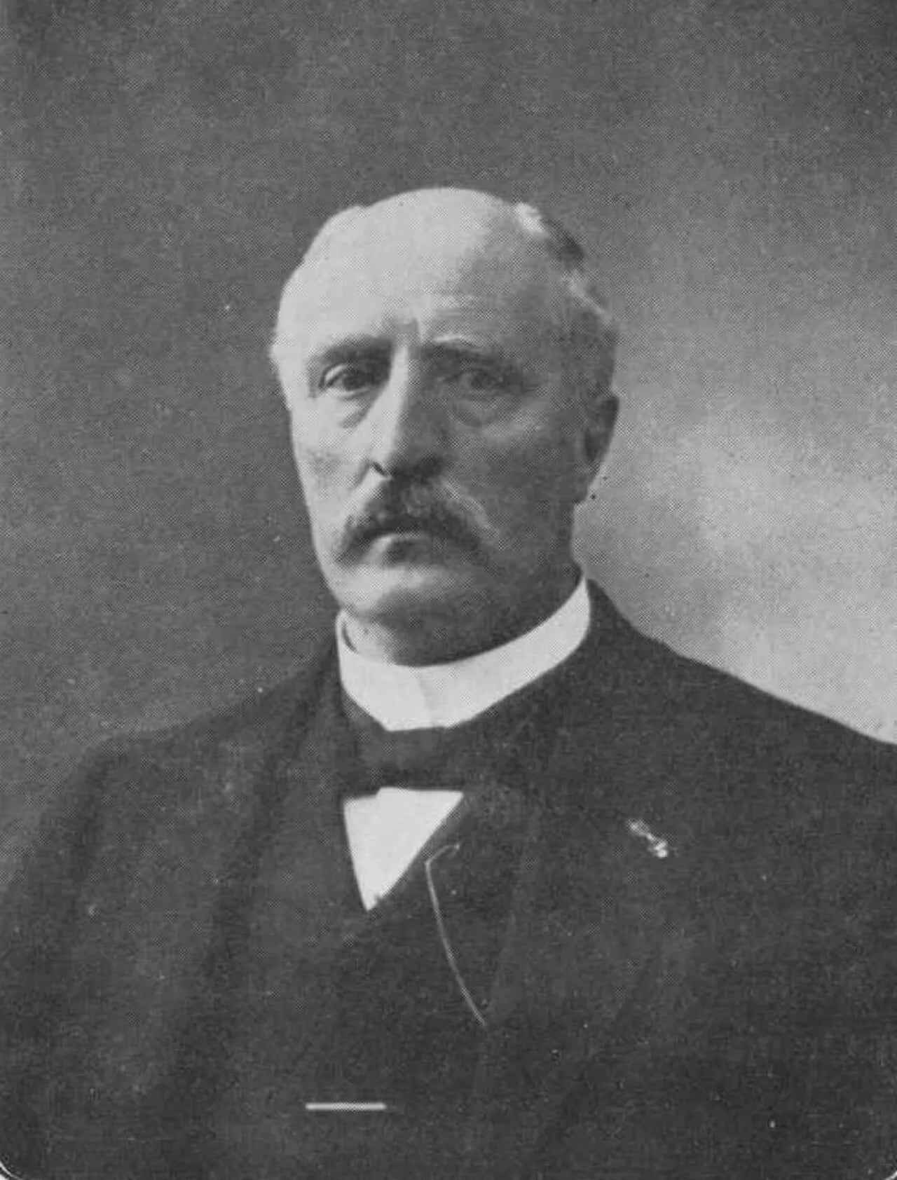 Porträt von Petrus Boele Jacobus Ferf (1854–1916) – Gedenkseite
