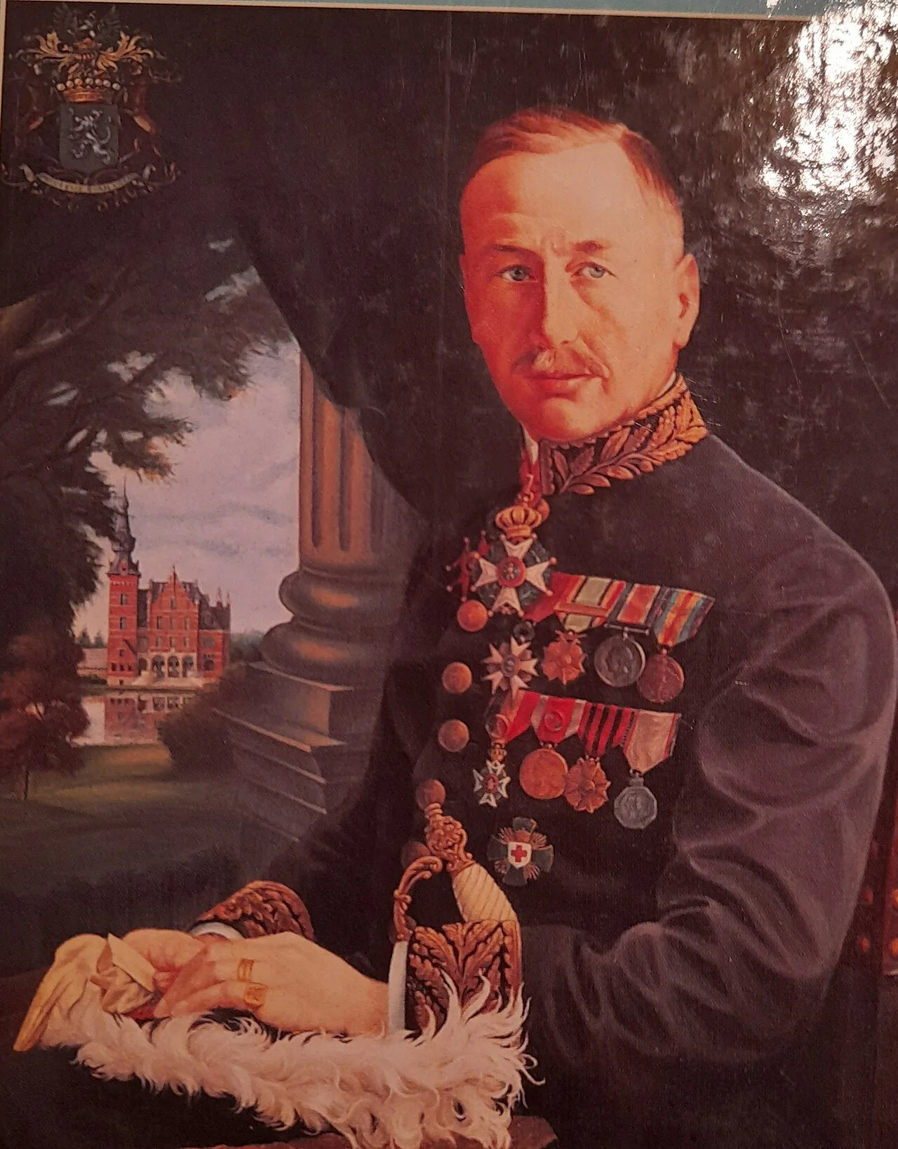 Porträt von François du Four (1871–1945) – Gedenkseite