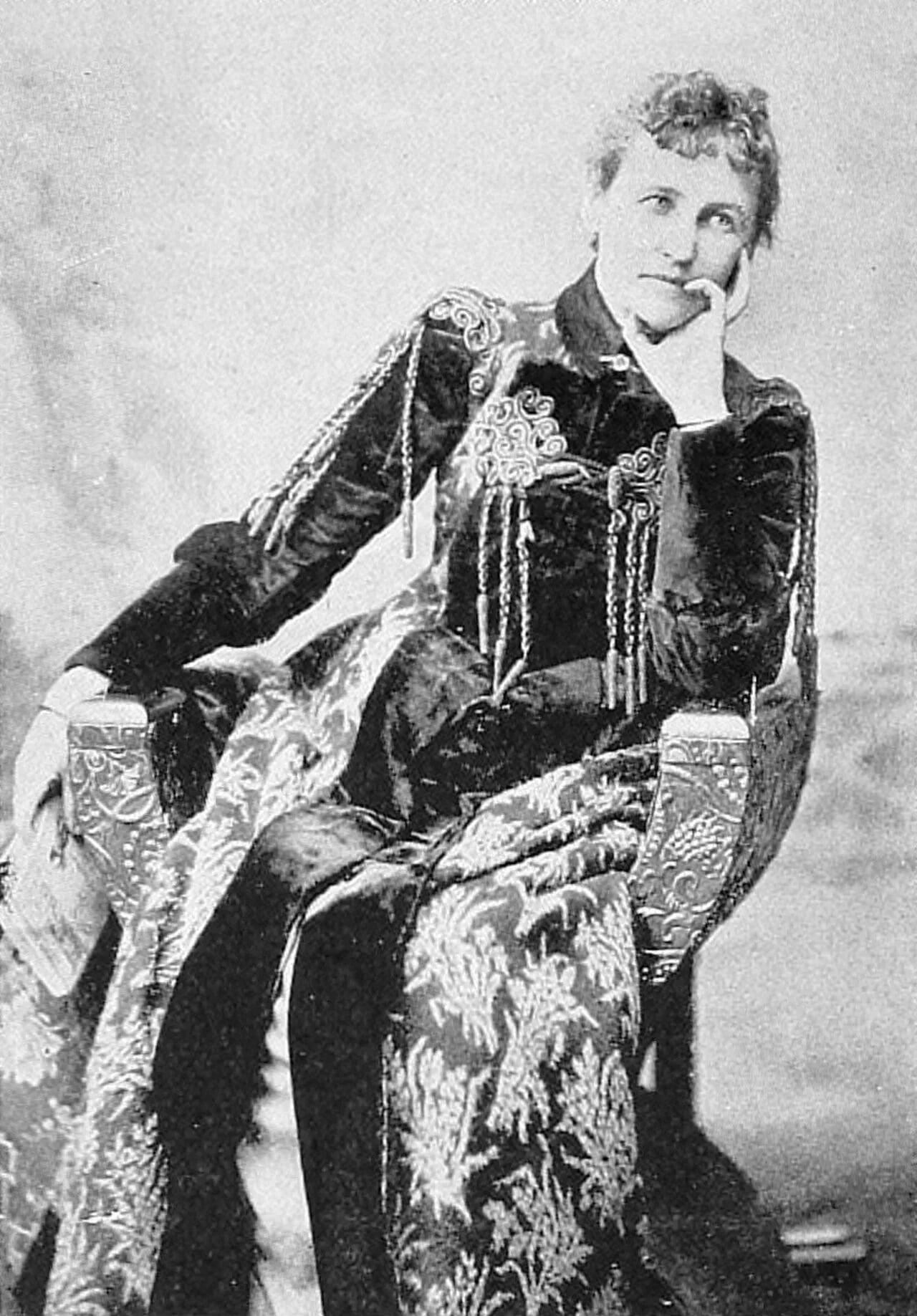 Portrait of Clara Conway (1844–1904) – memorial page