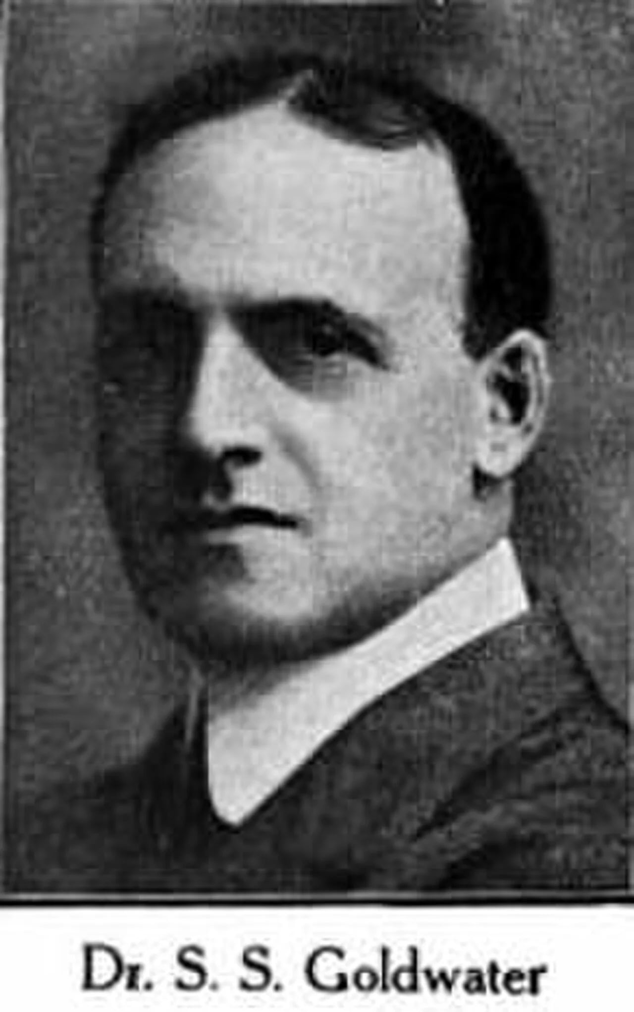 Porträt von Sigismund Goldwater (1873–1942) – Gedenkseite
