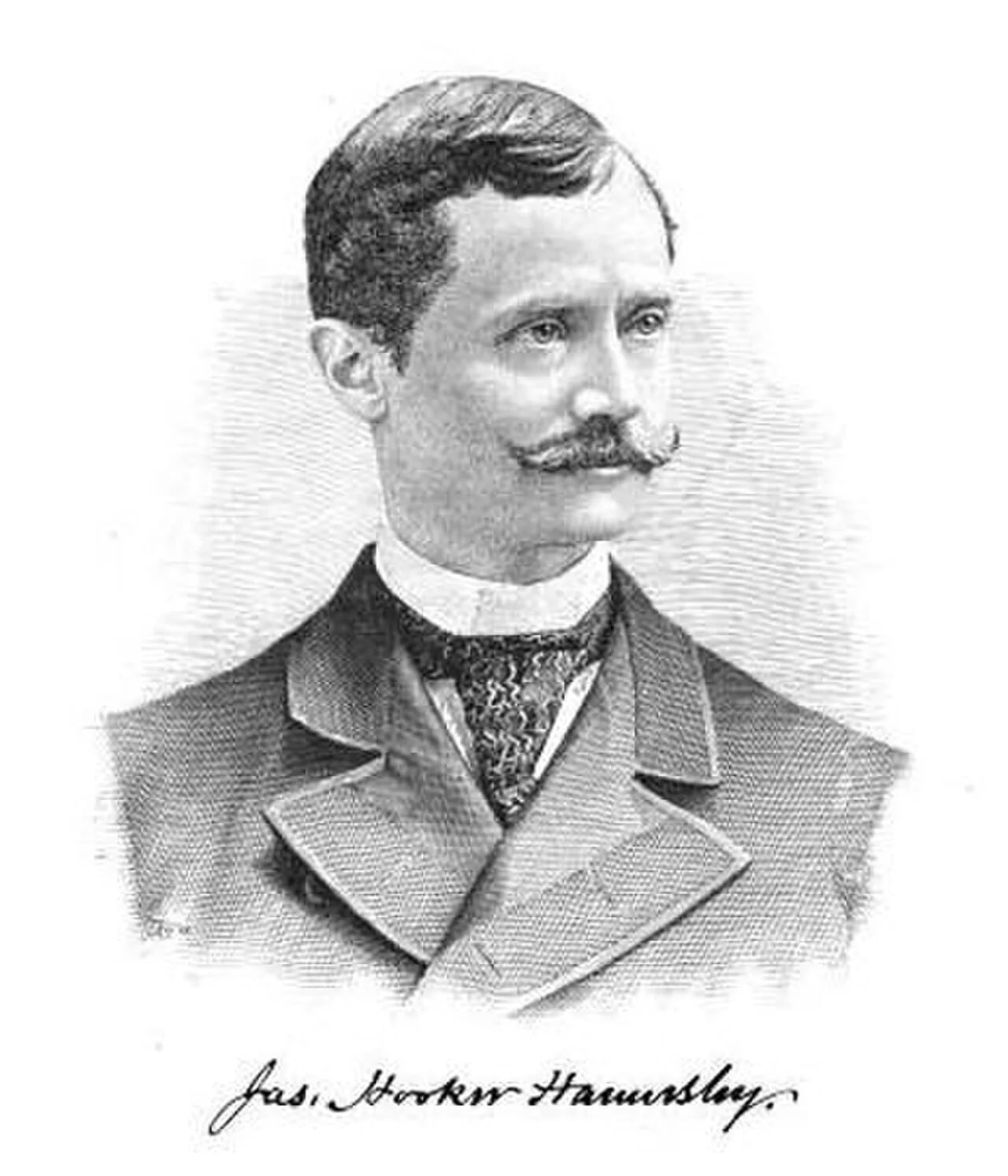 Porträt von J. Hooker Hamersley (1844–1901) – Gedenkseite