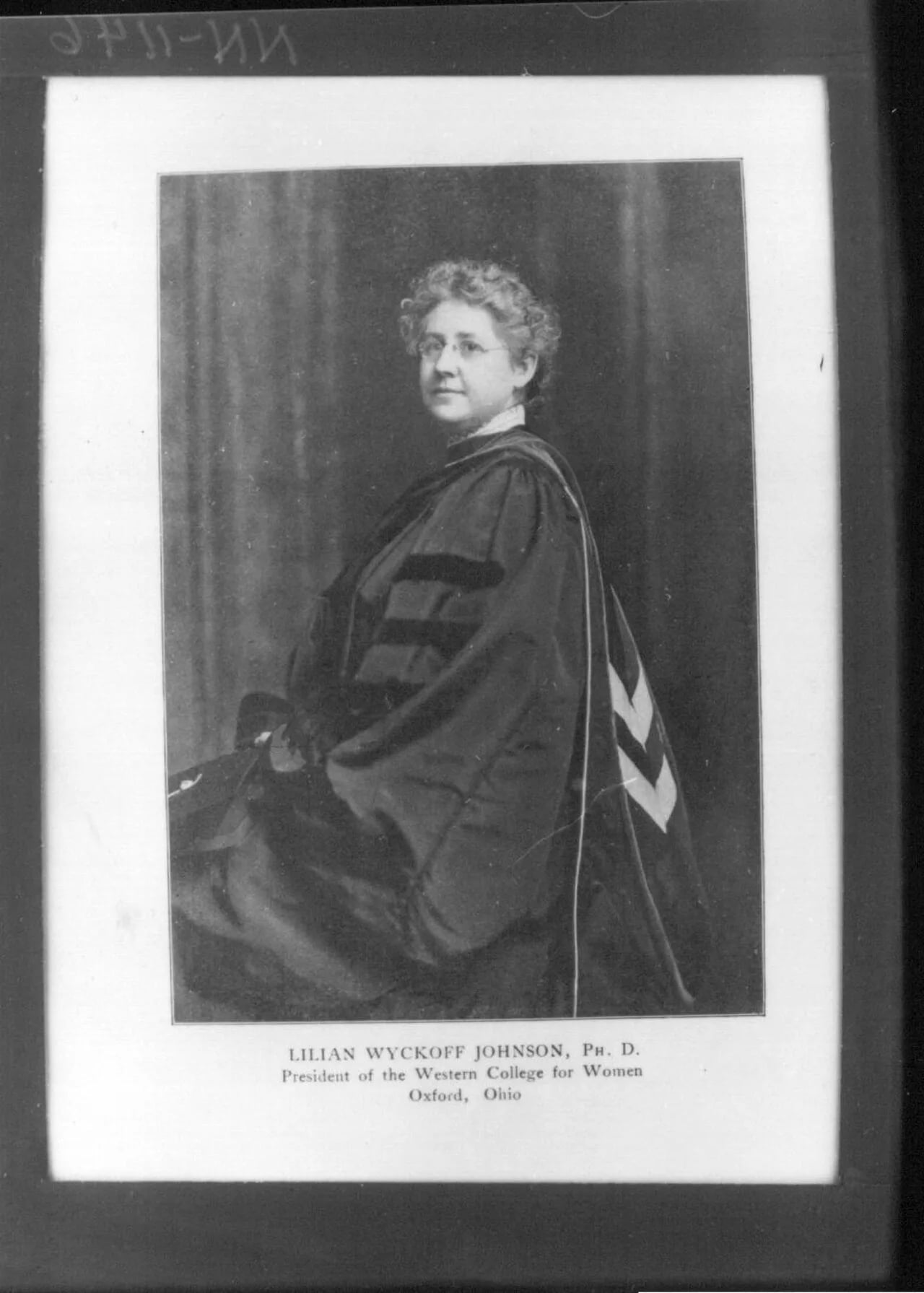 Porträt von Lilian Wyckoff Johnson (1864–1956) – Gedenkseite