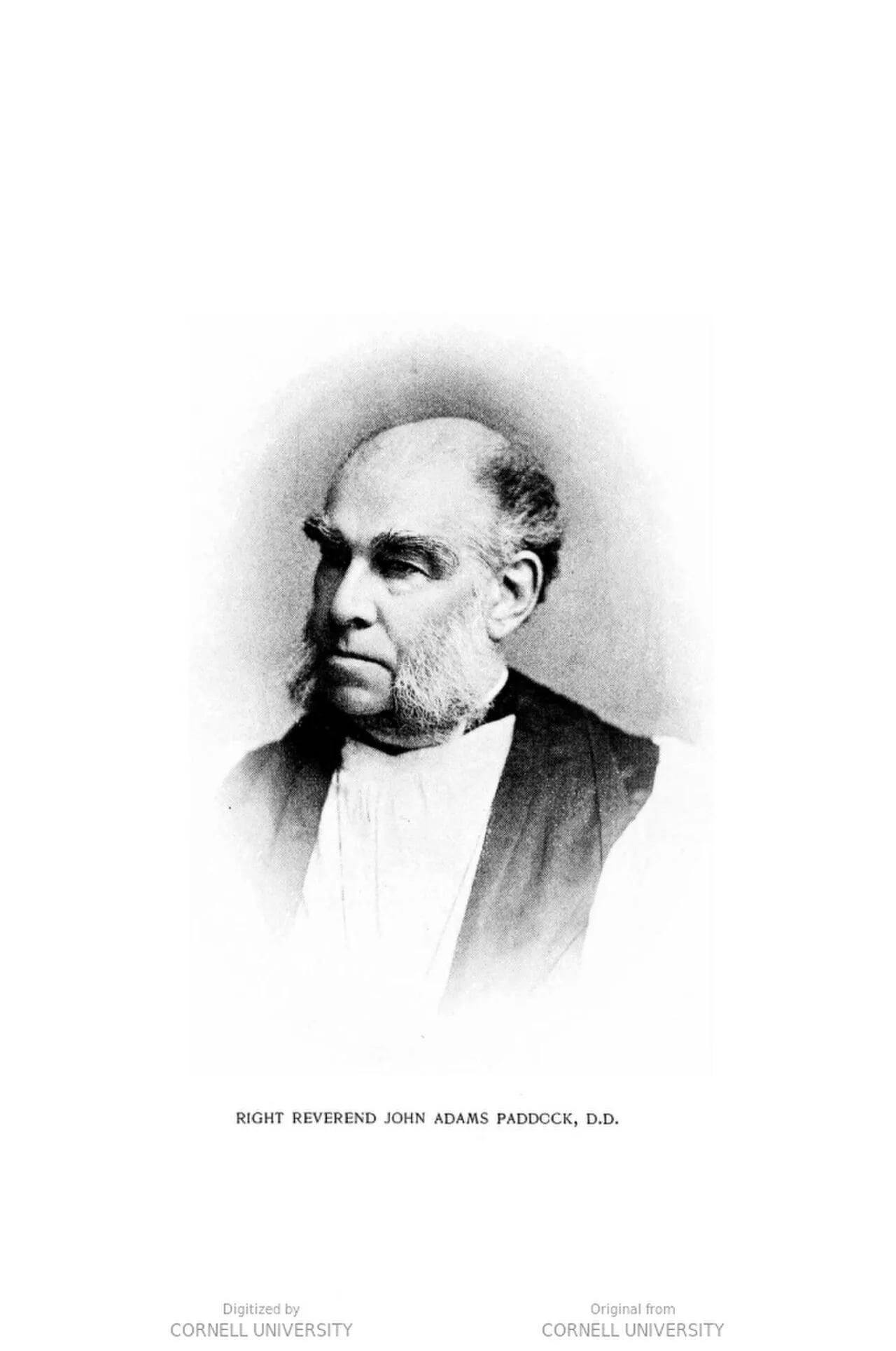 Portrait of John A. Paddock (1825–1894) – memorial page