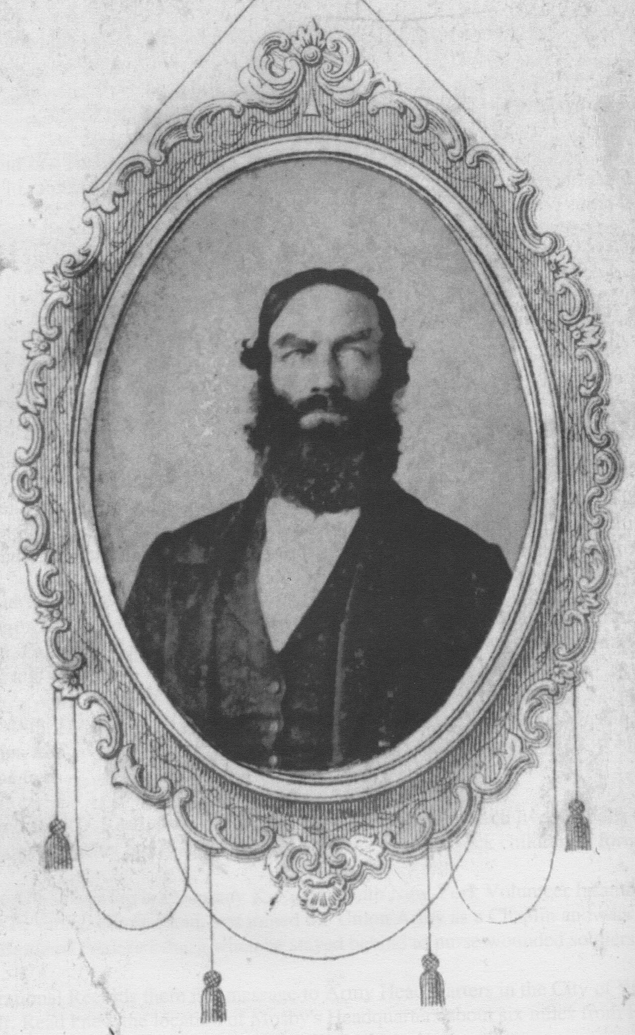 Porträt von John D. Read (1814–1864) – Gedenkseite