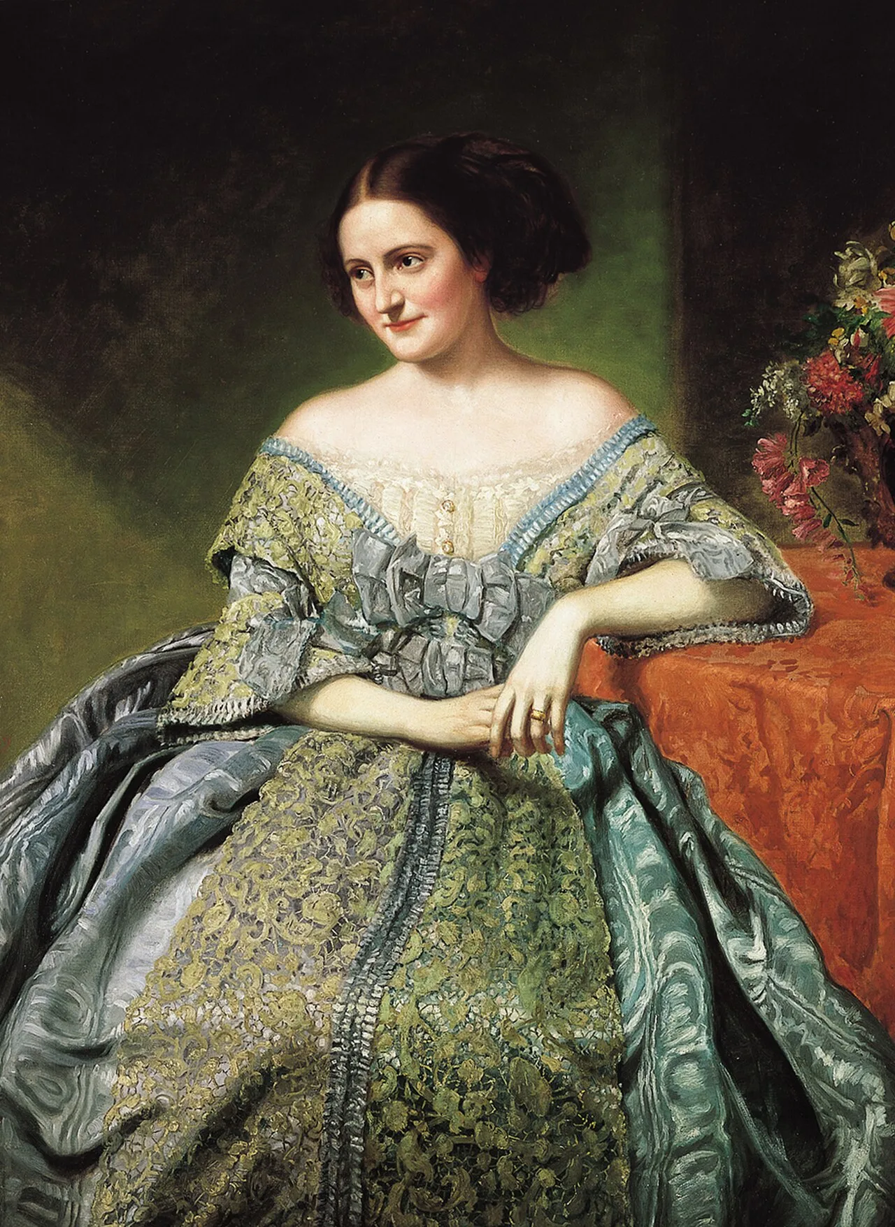 Porträt von Sallie Ward (1827–1896) – Gedenkseite
