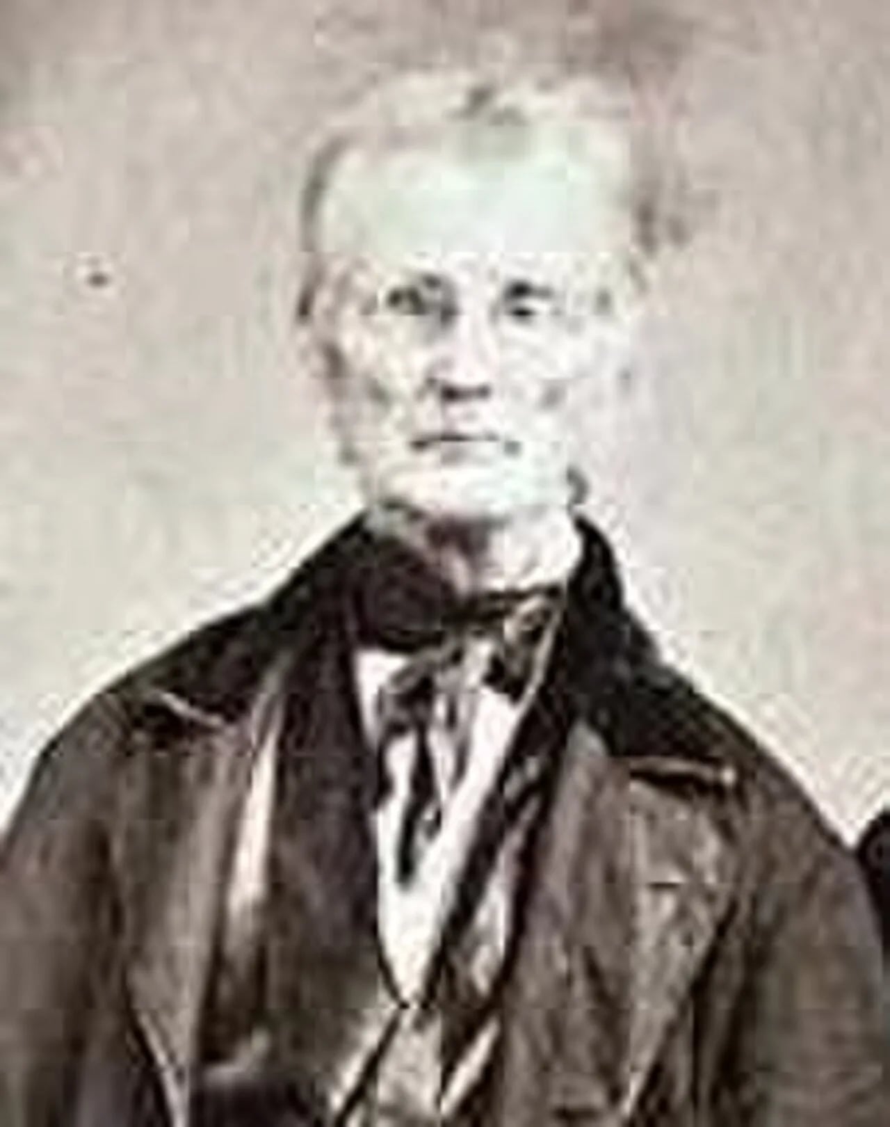 Portrait of Elijah Bristow (1788–1872) – memorial page