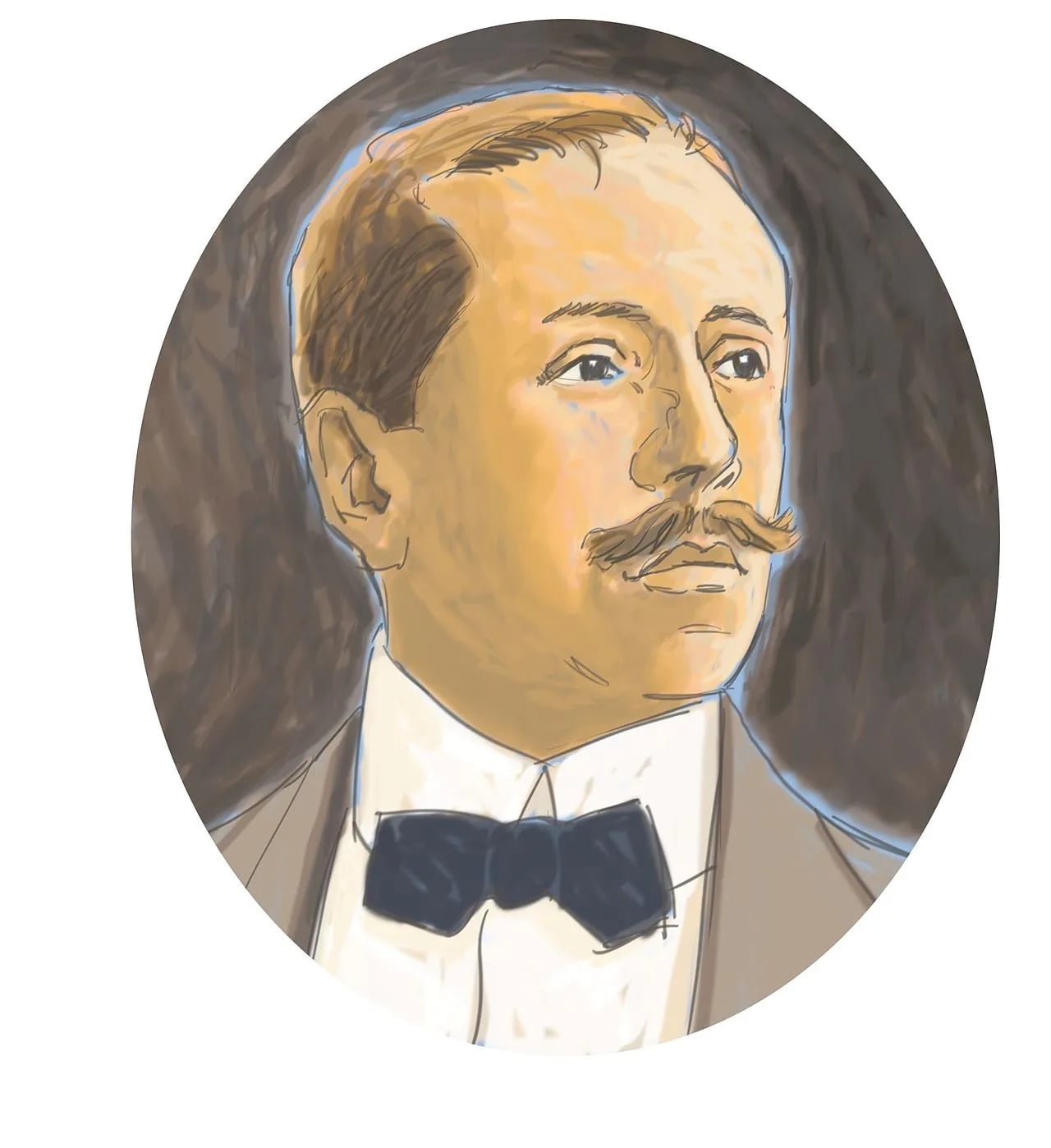 Porträt von Henrik Sillem (1866–1907) – Gedenkseite