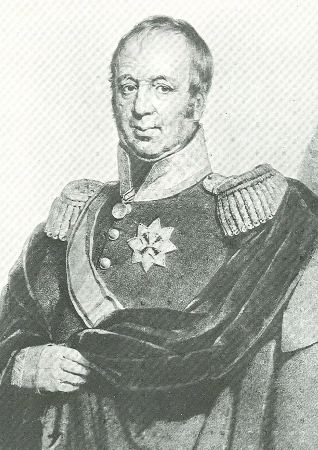 Porträt von Leopold von Limburg-Stirum (1758–1840) – Gedenkseite