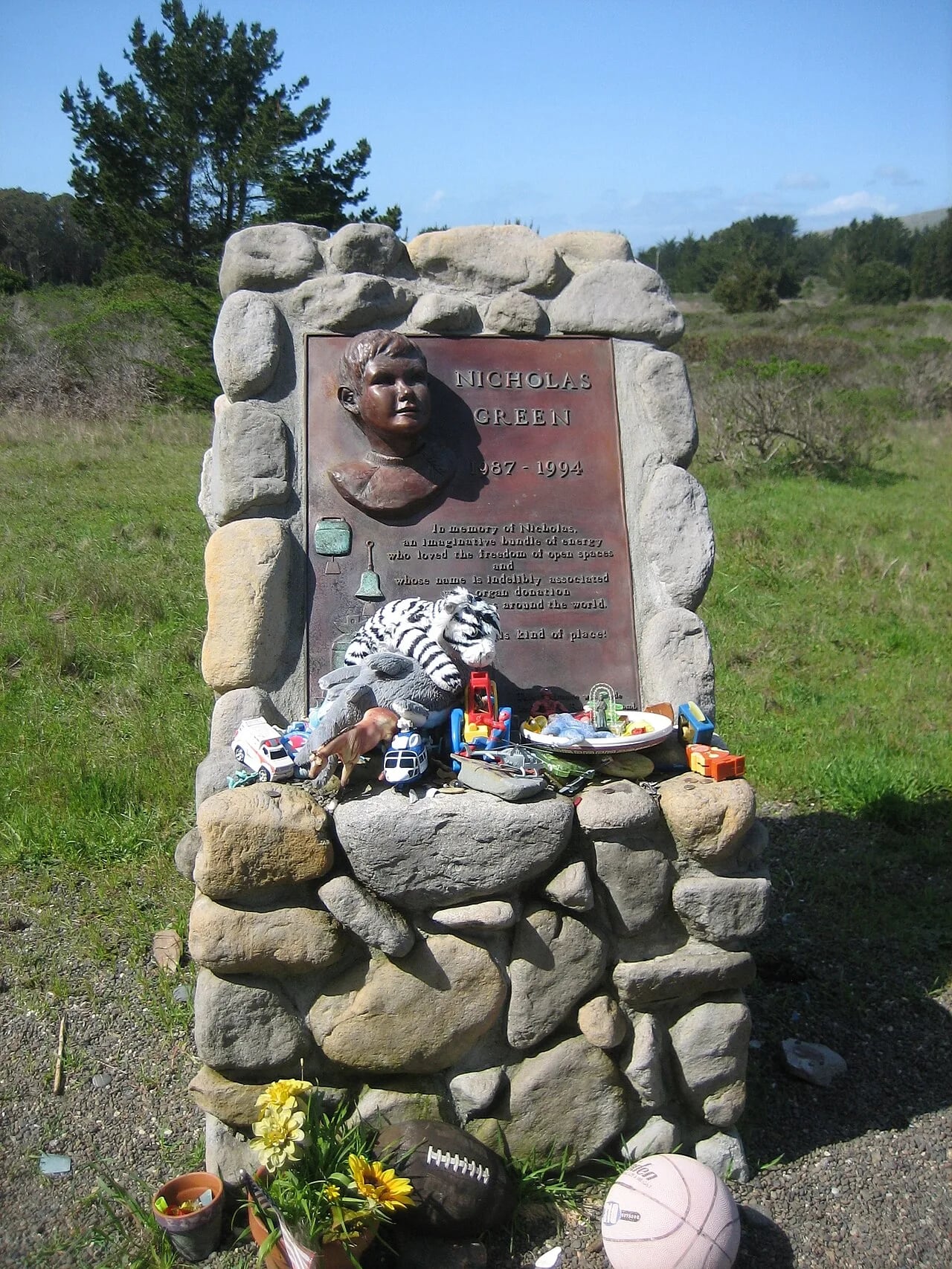 Portrait of Nicholas Green (1987–1994) – memorial page