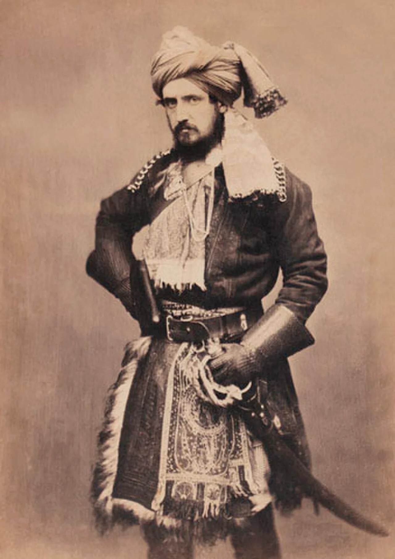 Portrait of Dighton Probyn (1833–1924) – memorial page