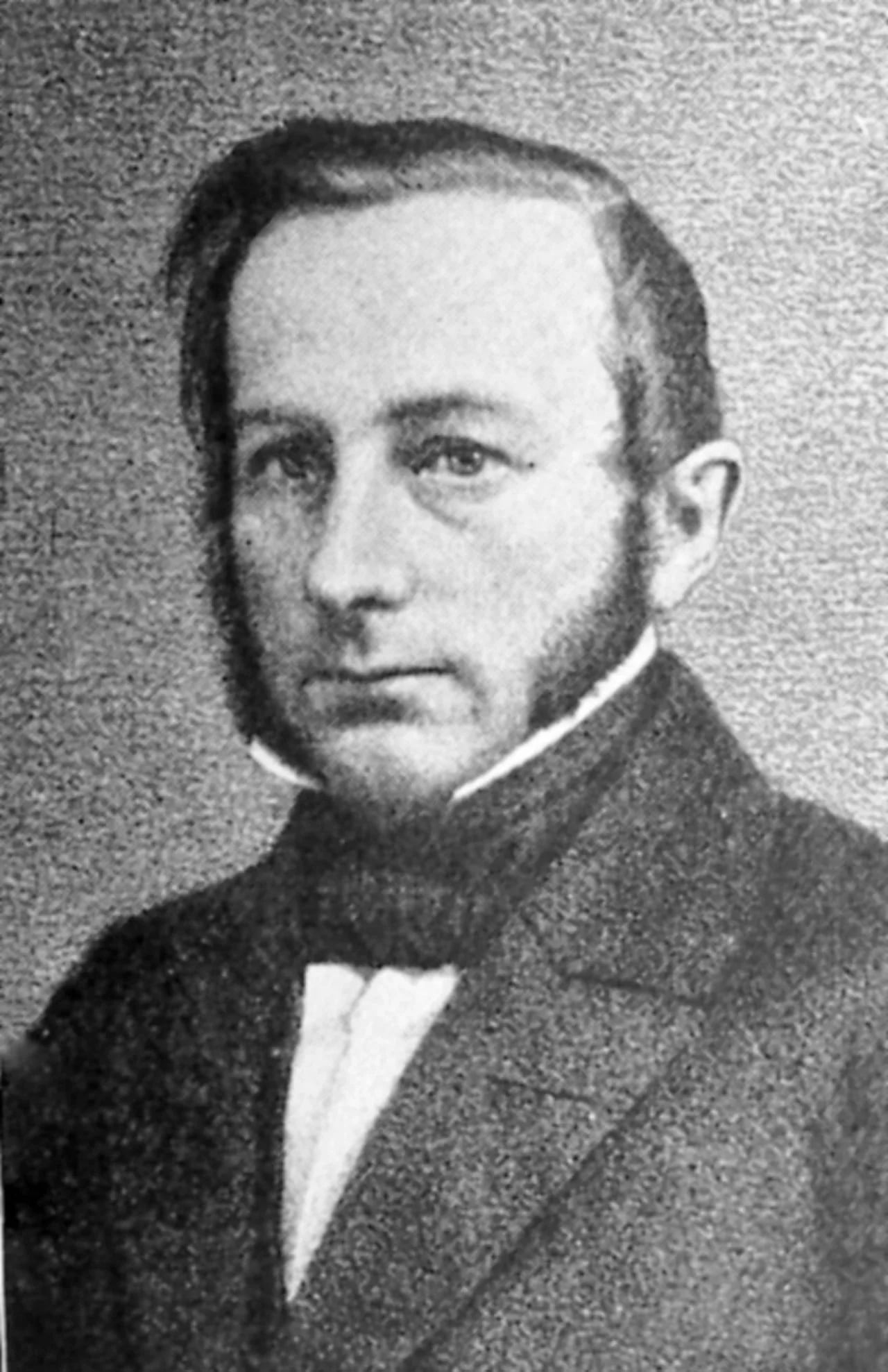 Portrait of Frederik Marcus Knuth (1813–1856) – memorial page