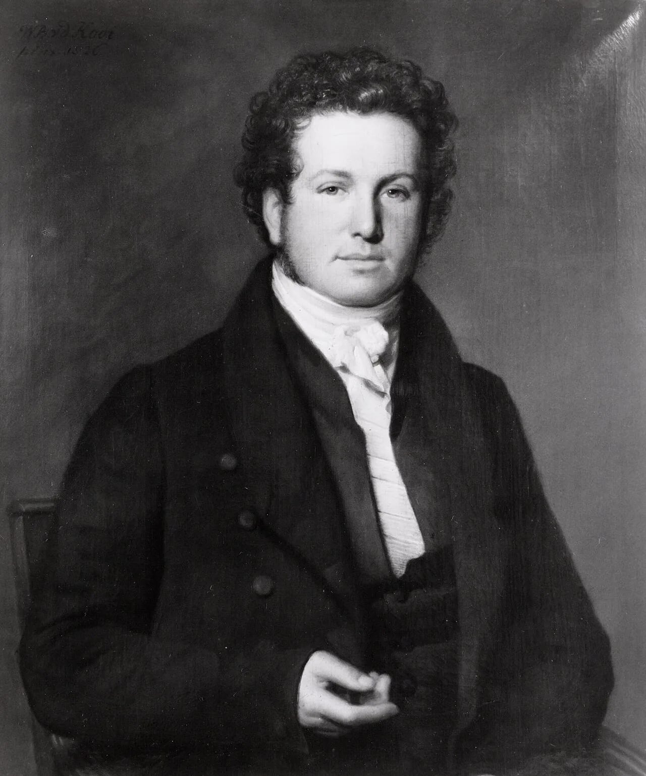 Porträt von Maurits Pico Diederik fan Sytzama (1789–1848) – Gedenkseite
