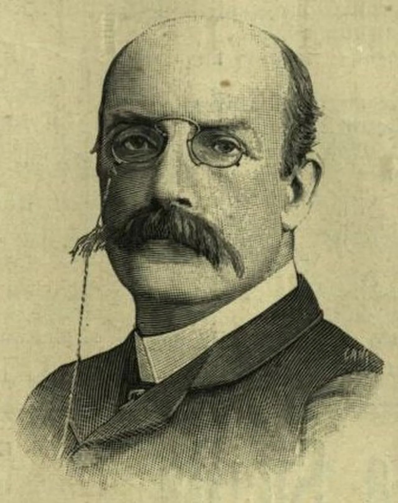 Porträt von Adolfo Engel (1851–1913) – Gedenkseite