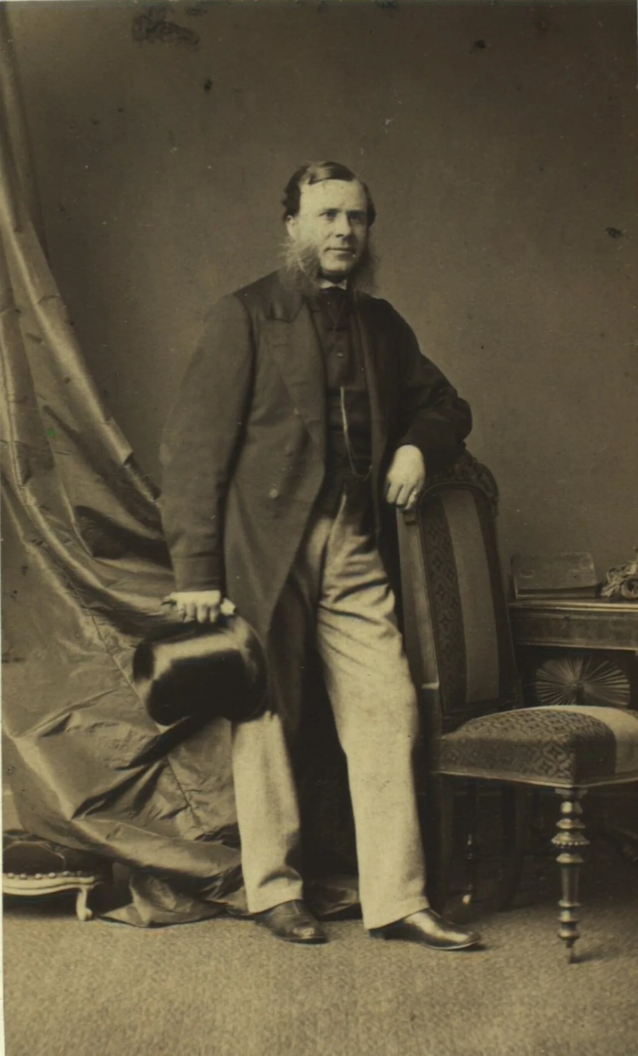 Portrait of Anders Peder Westenholz (1825–1886) – memorial page