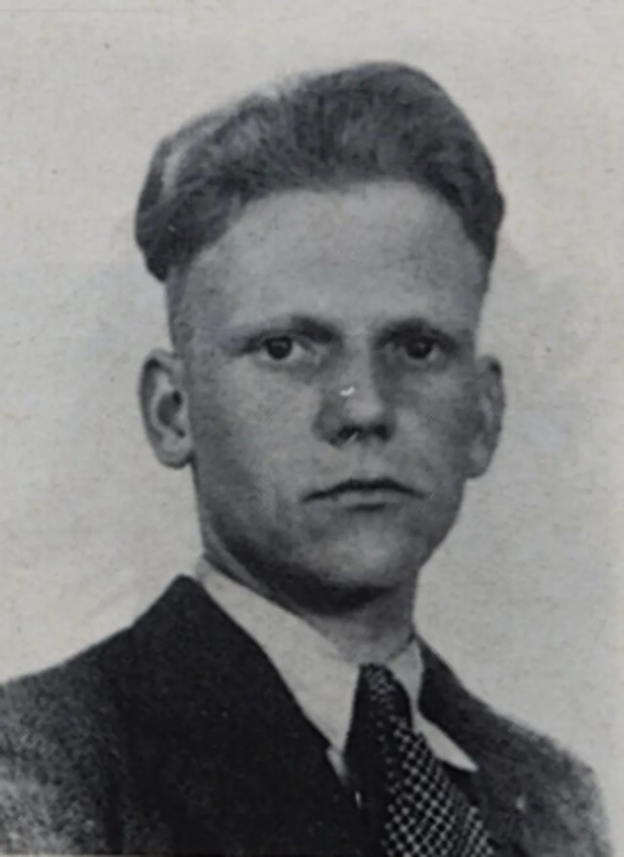 Porträt von Freerk Datema (1922–1944) – Gedenkseite
