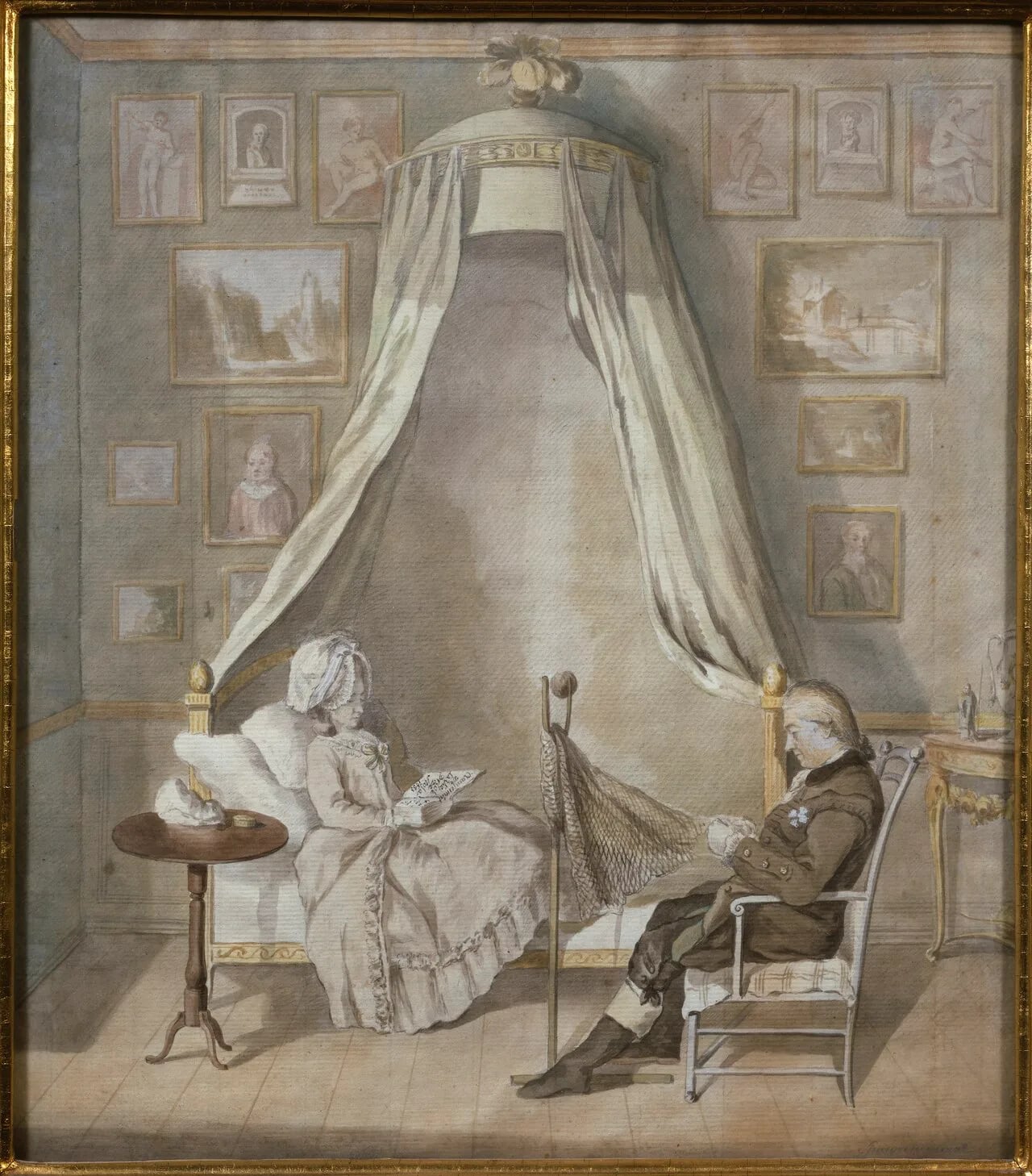 Portrait of Brita Horn (1745–1791) – memorial page