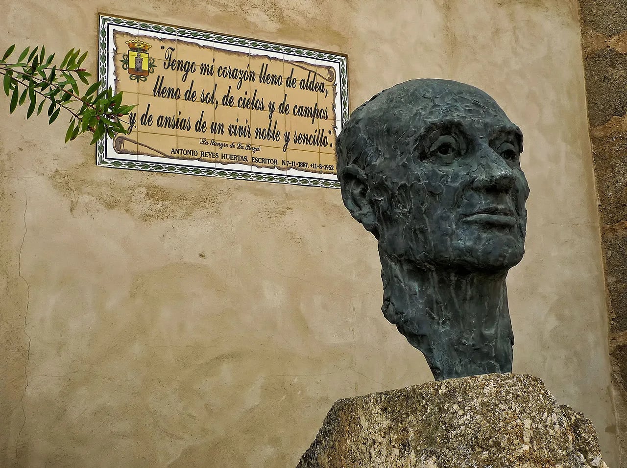 Porträt von Antonio Reyes Huertas (1887–1952) – Gedenkseite