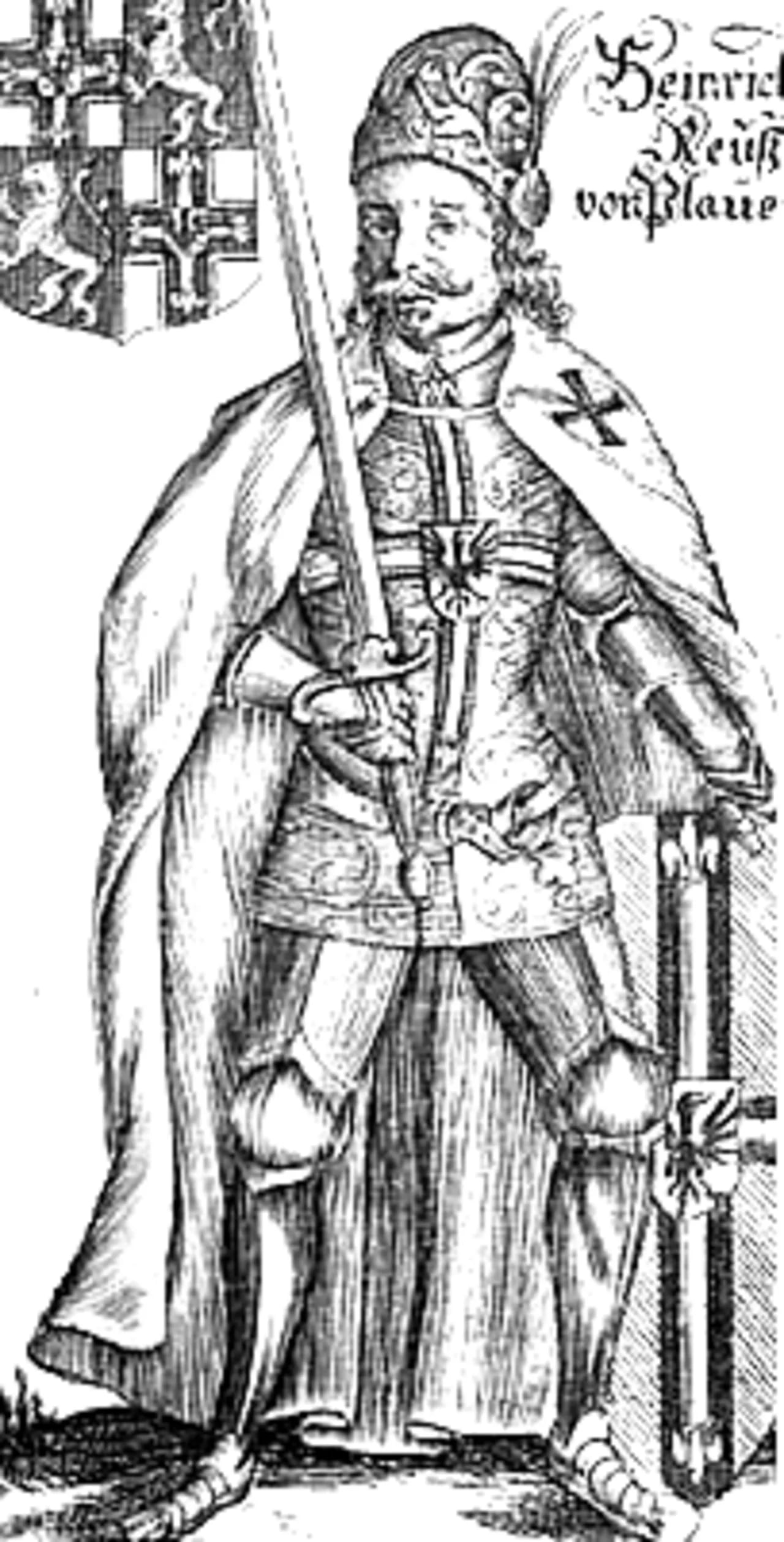 Portrait of Heinrich der Ältere von Plauen (1370–1429) – memorial page