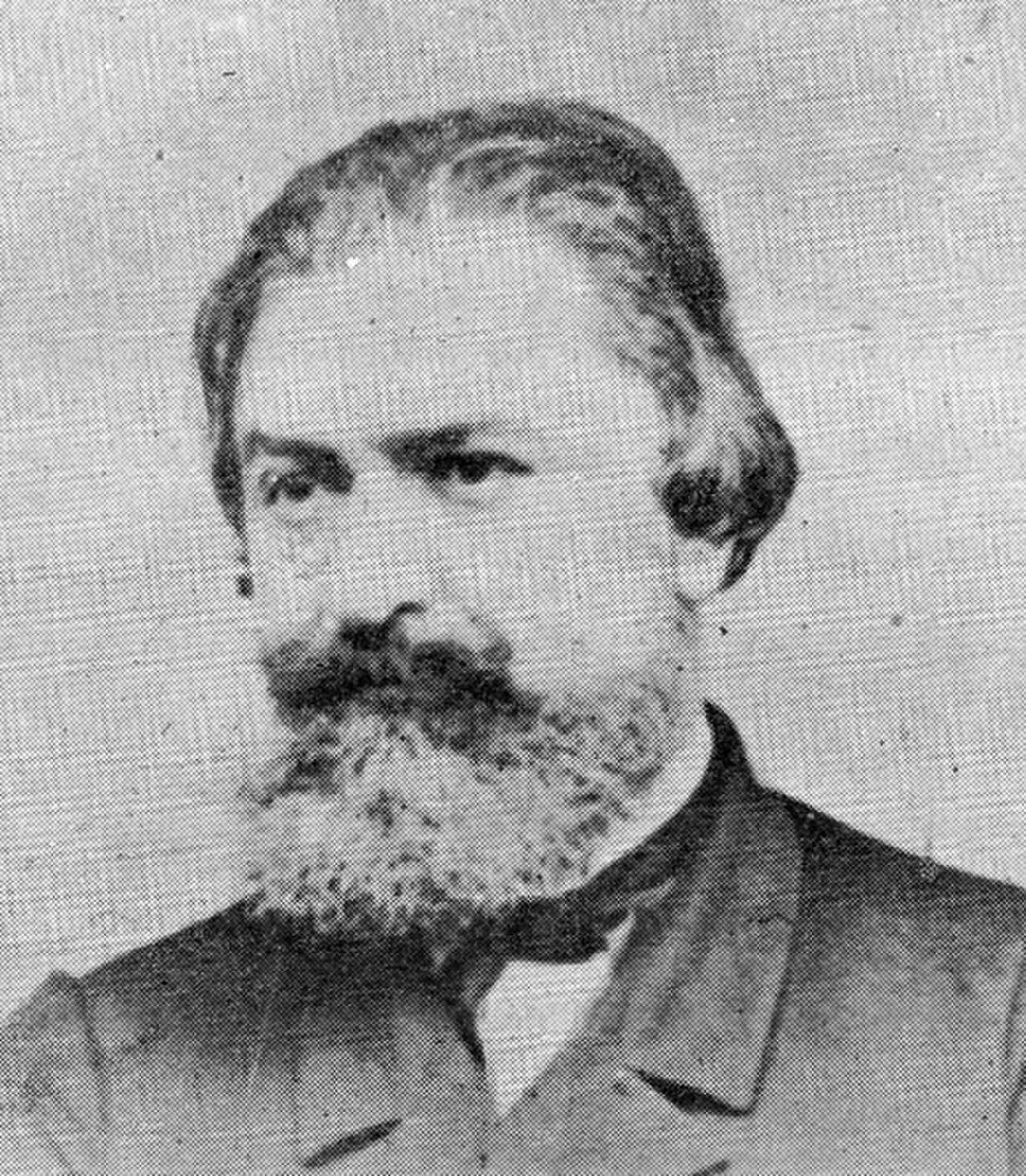 Porträt von Costache Negri (1812–1876) – Gedenkseite