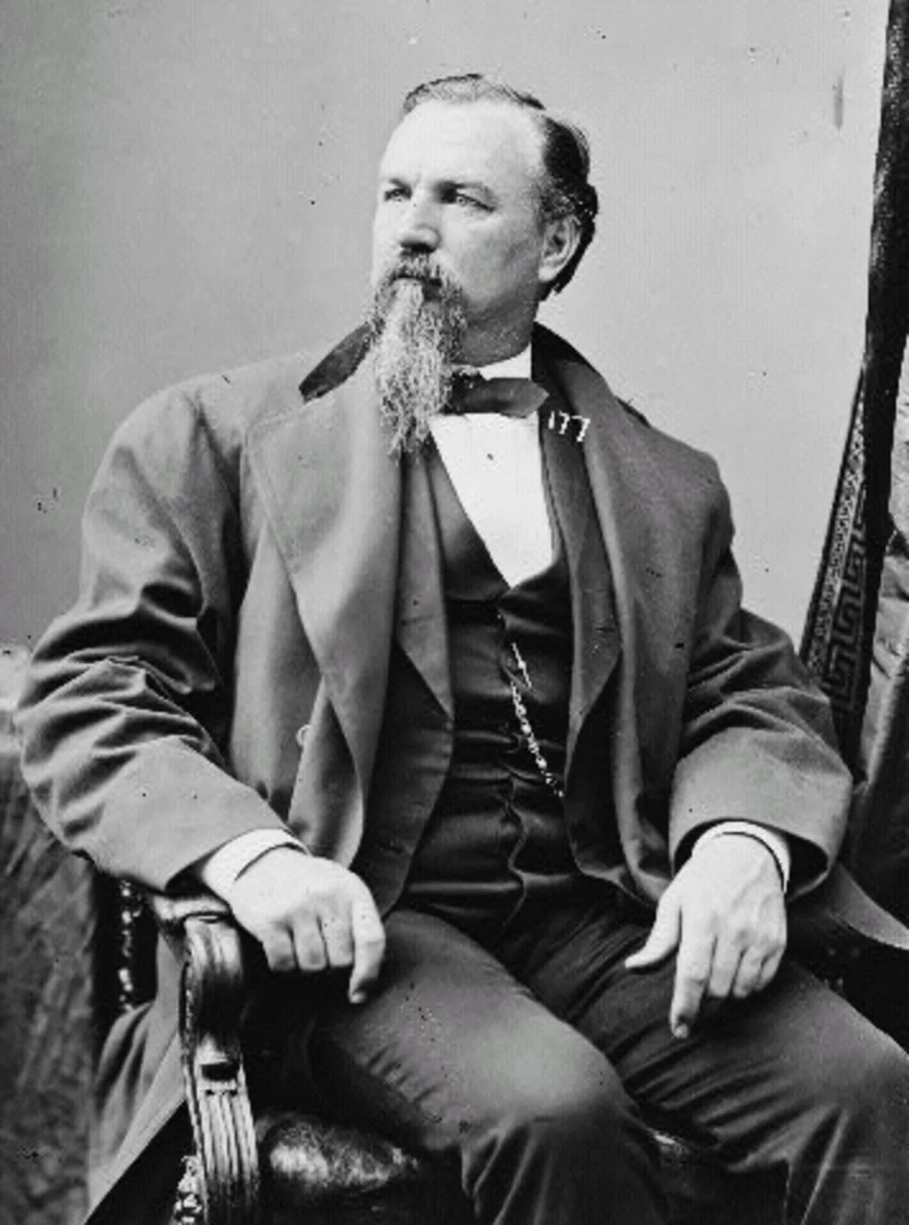 Porträt von Samuel Augustus Merritt (1827–1910) – Gedenkseite