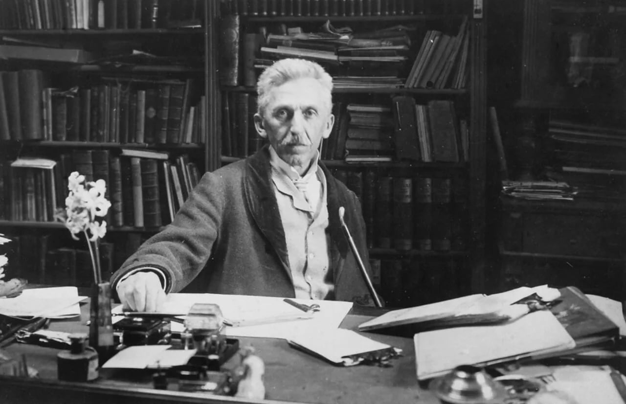 Porträt von Géza Gárdonyi (1863–1922) – Gedenkseite