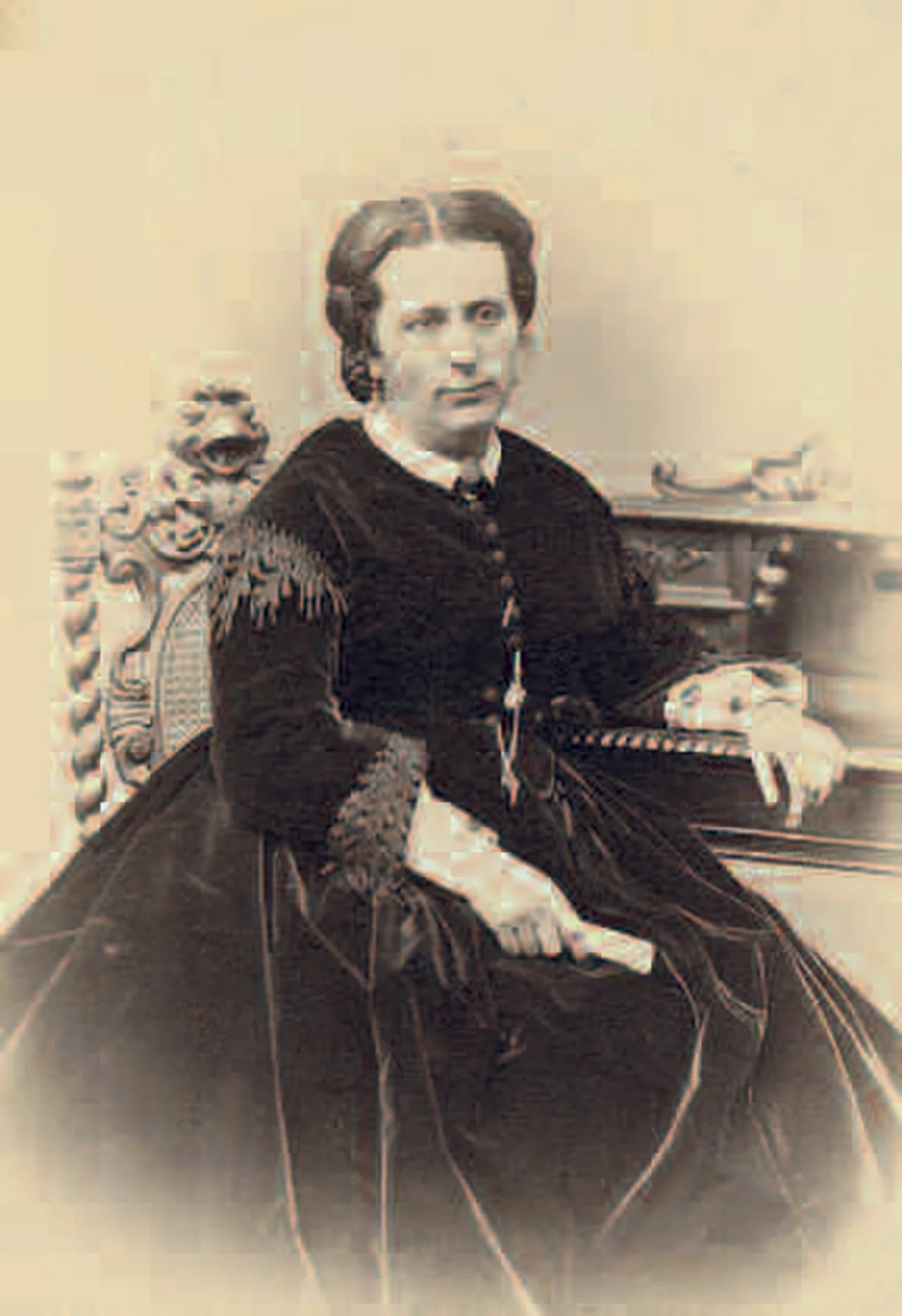 Porträt von Prinzessin Florestine, Herzogin zu Urach (1833–1897) – Gedenkseite