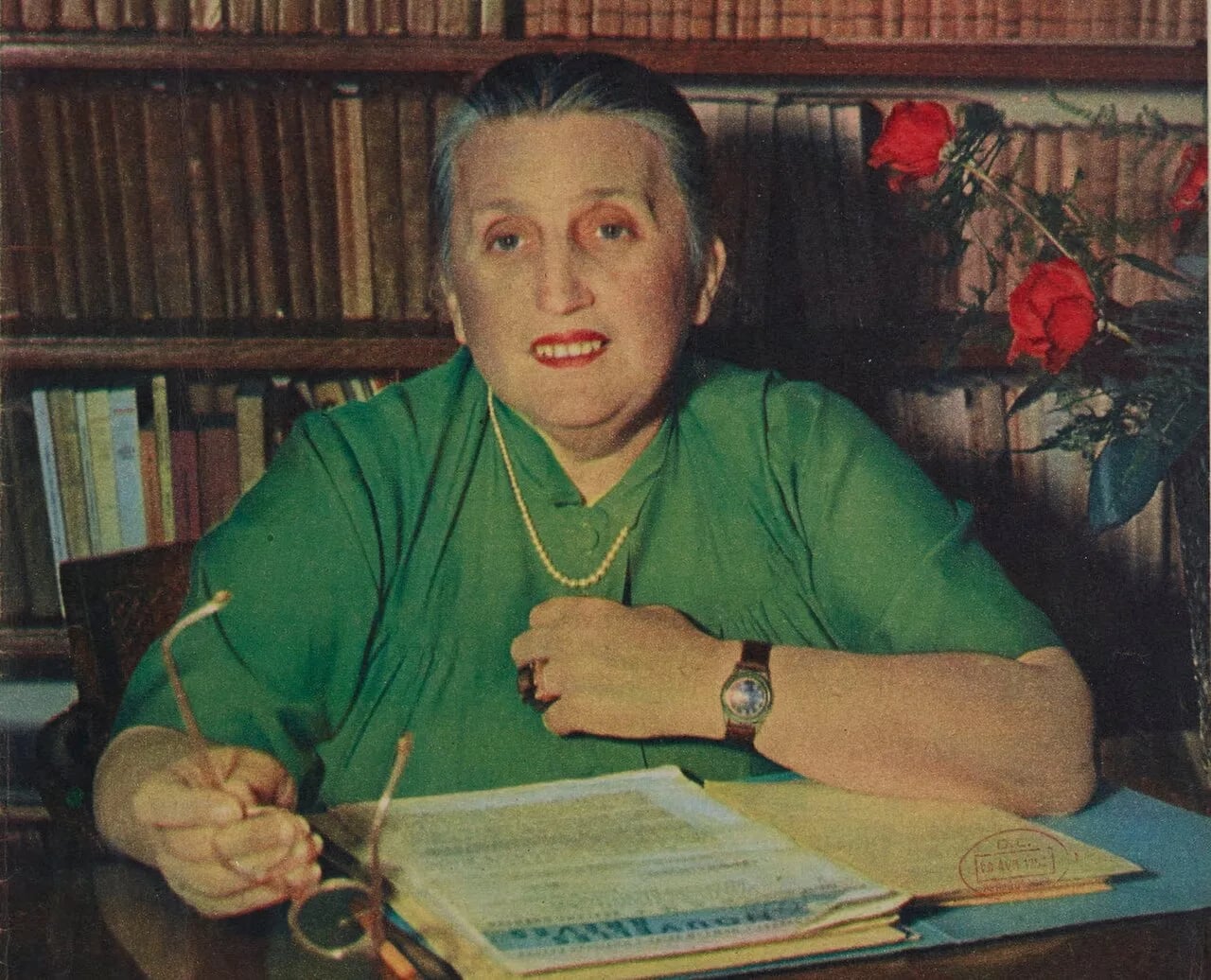 Portrait of Andrée Marty-Capgras (1898–1963) – memorial page