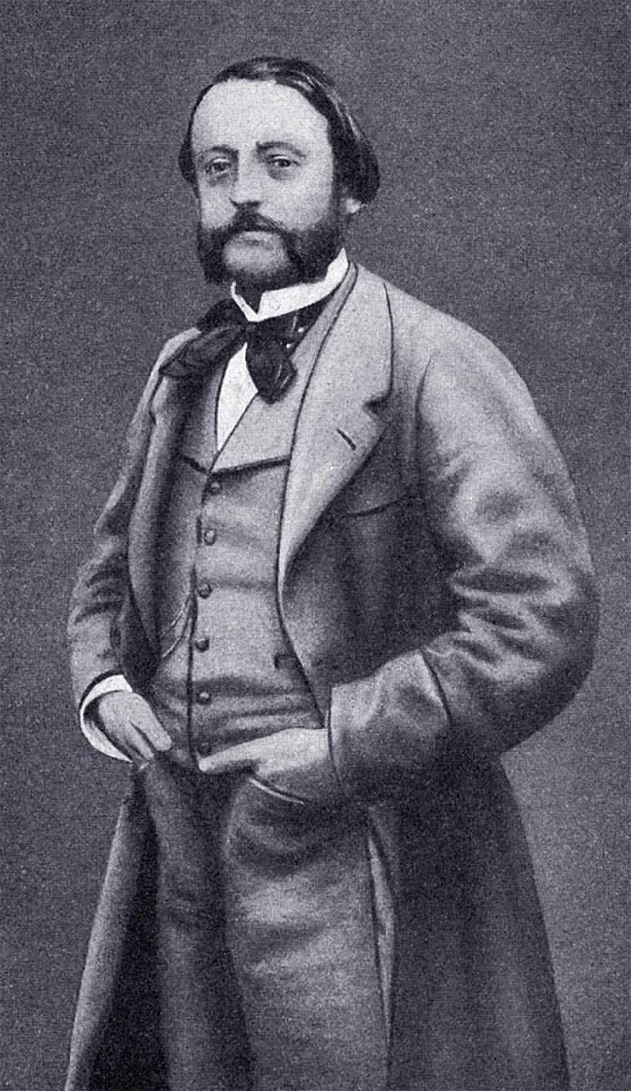Porträt von Amédée de Jallais (1826–1909) – Gedenkseite