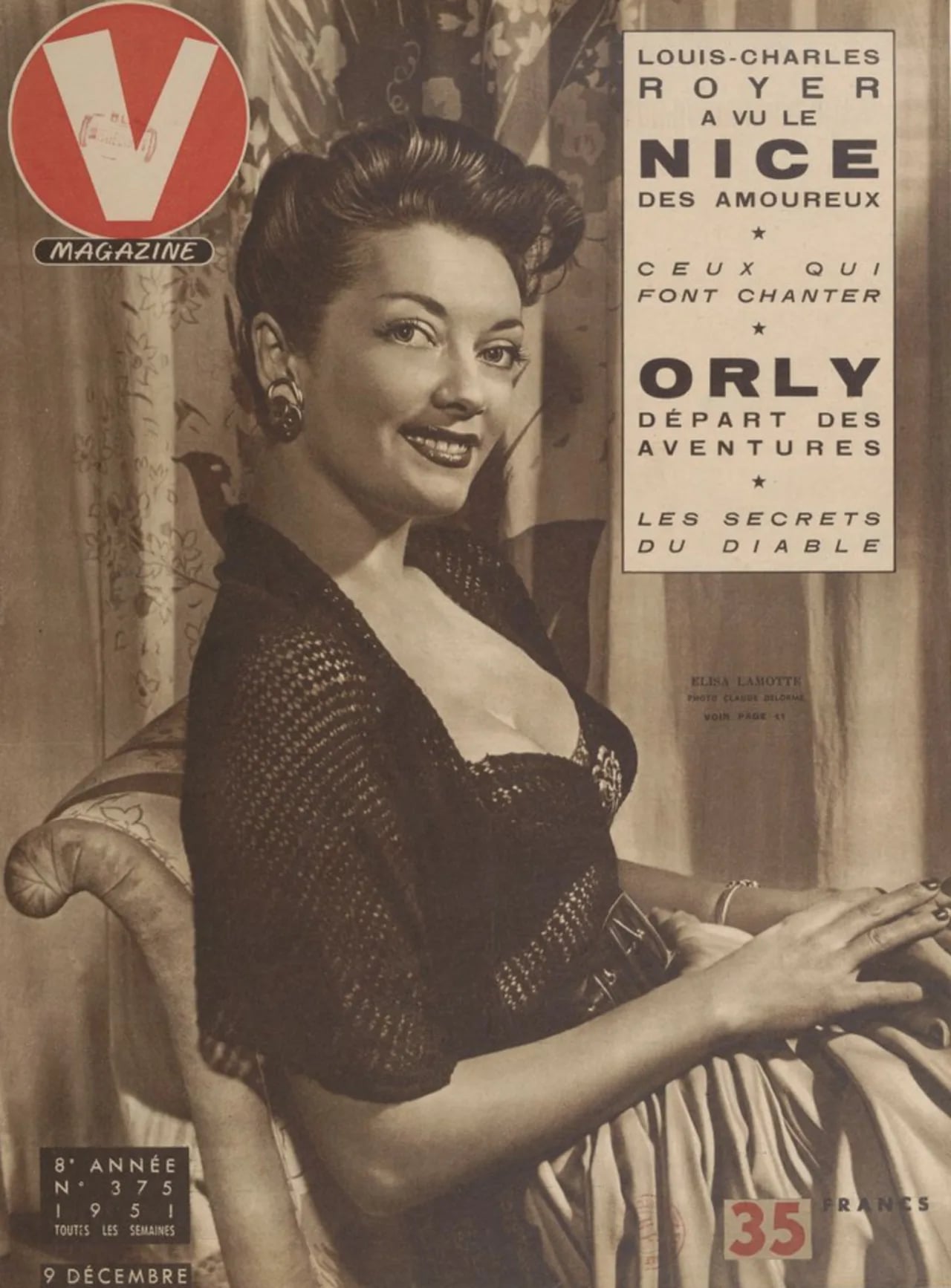 Portrait of Élisa Lamotte (1919–2013) – memorial page