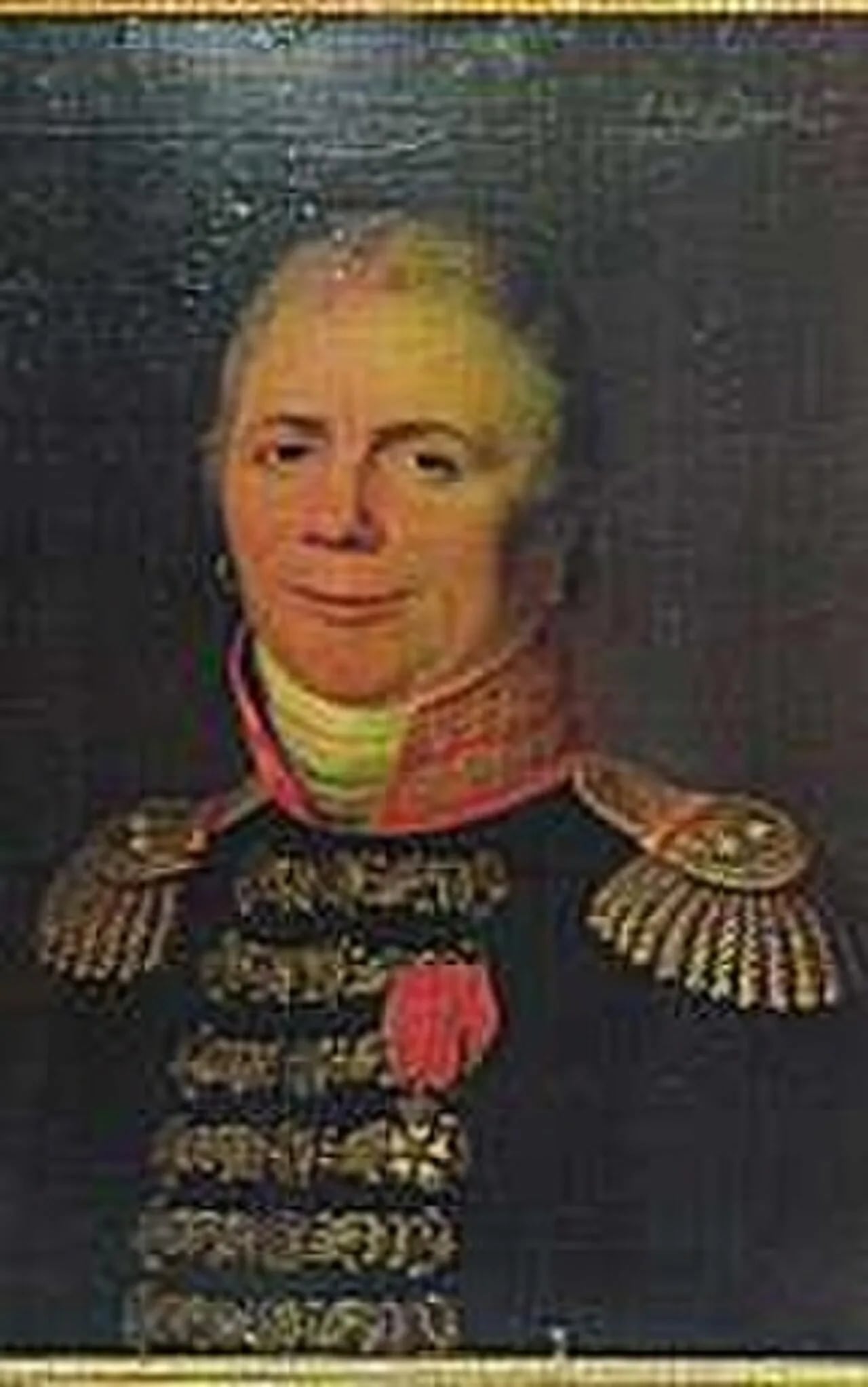 Porträt von Yves Le Coat de Saint-Haouen (1756–1826) – Gedenkseite