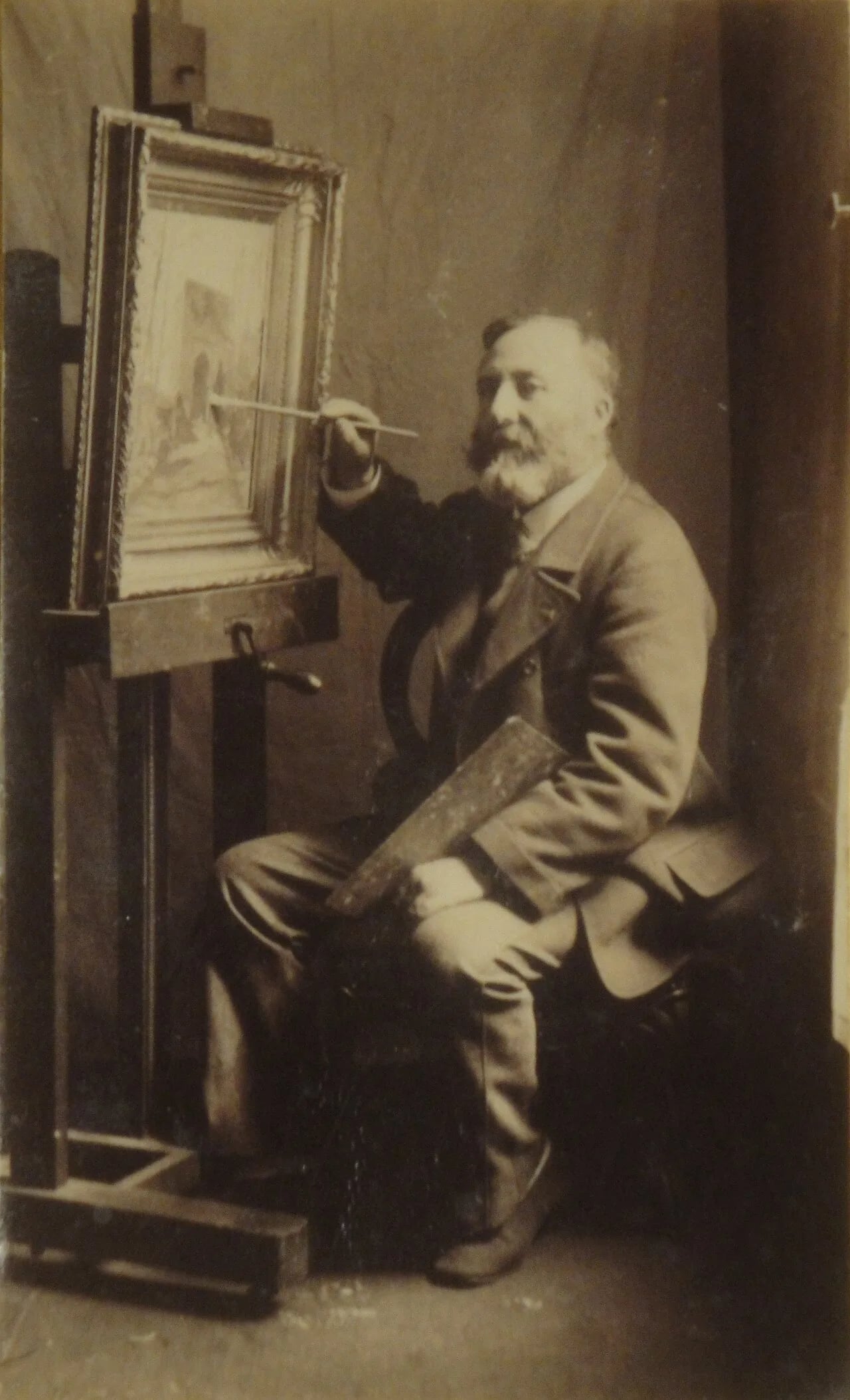 Portrait of Charles Longueville (1829–1899) – memorial page