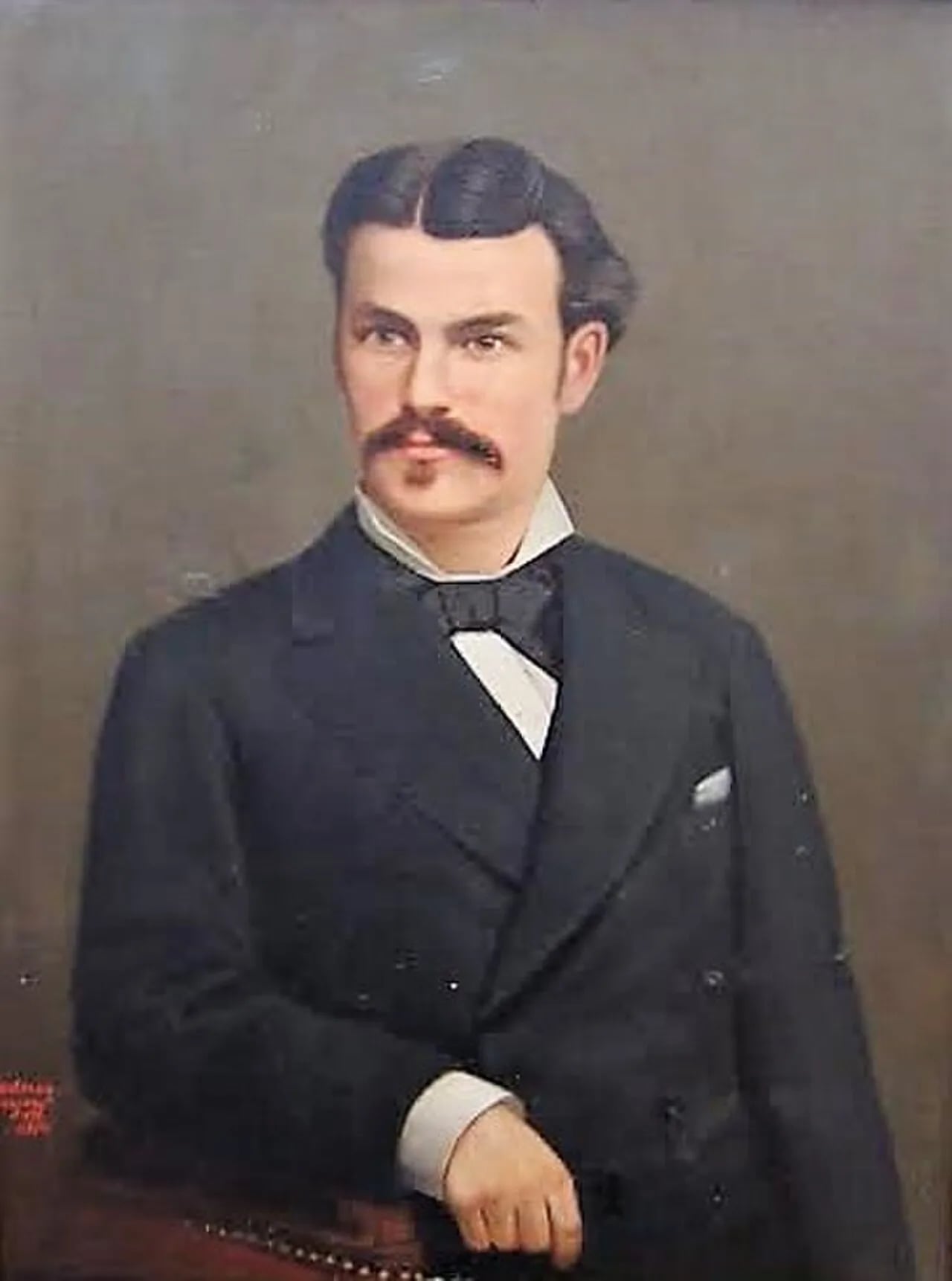 Portrait of Germain Sauvanet (1849–1916) – memorial page