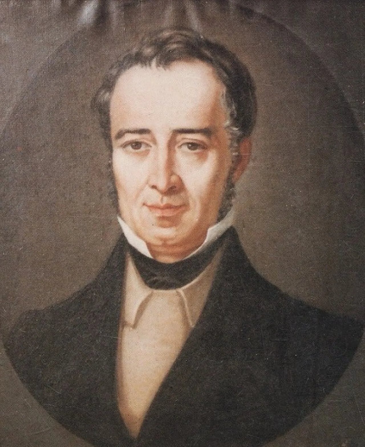 Porträt von Francesco Romani (1785–1852) – Gedenkseite